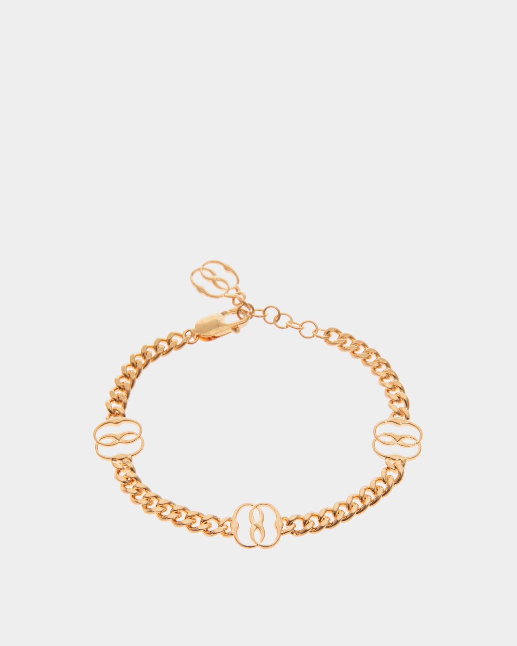 Bracciale Emblem In Eco-Ottone Dorato - Donna - Bally - 01