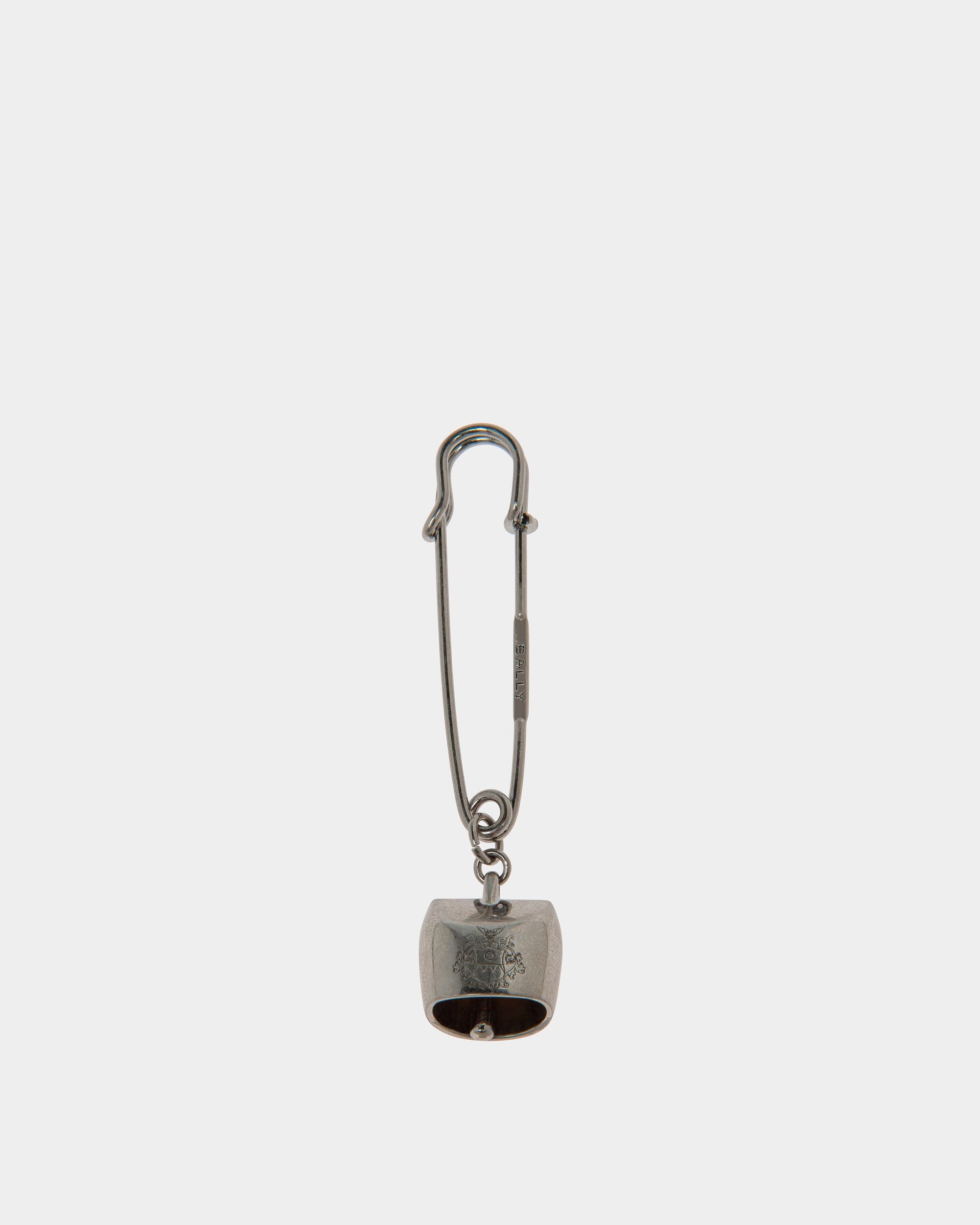 Spilla Di Sicurezza Belle In Eco Brass Argentato - Donna - Bally - 01