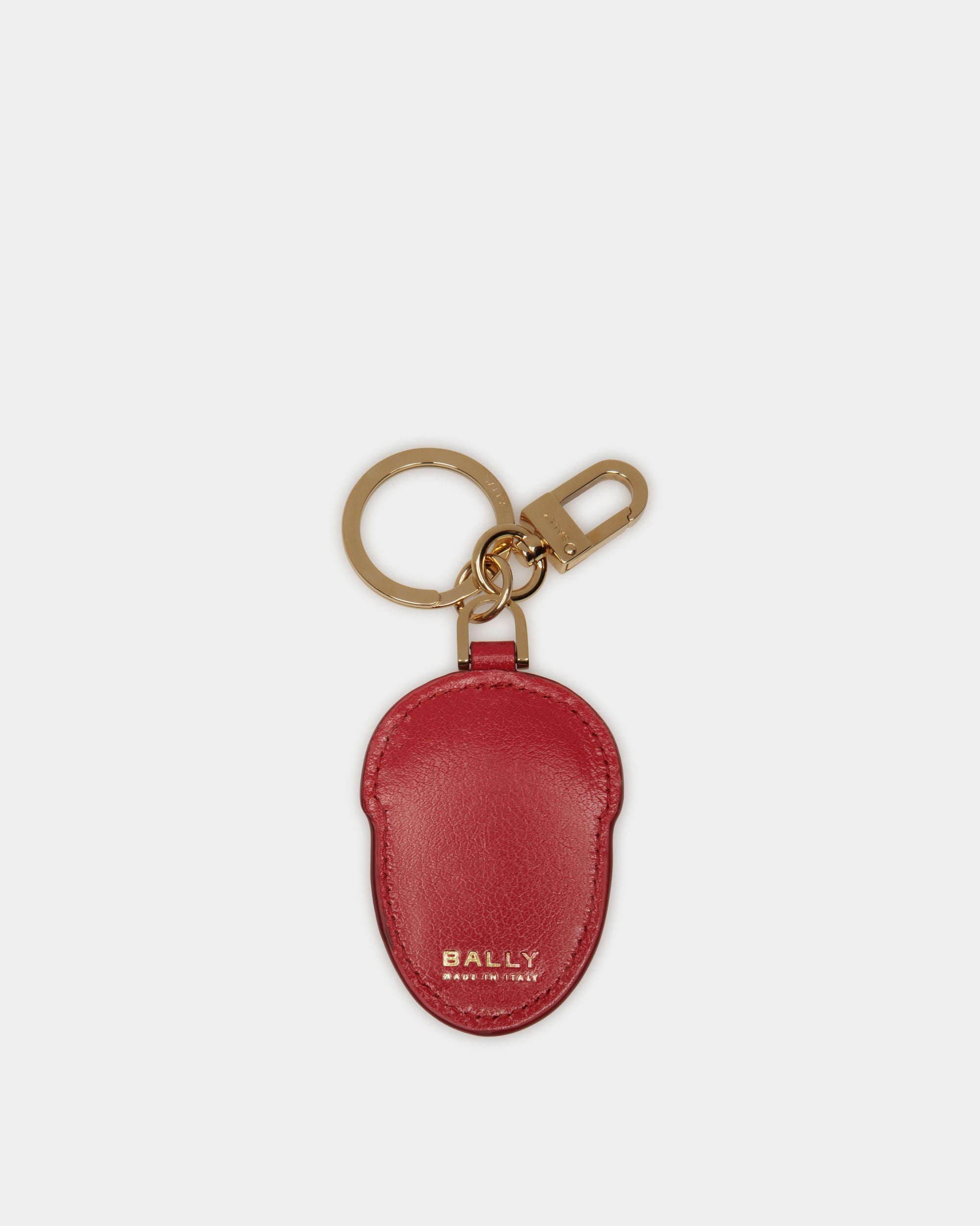 Portachiavi Unda In Pelle Rossa - Donna - Bally - 01