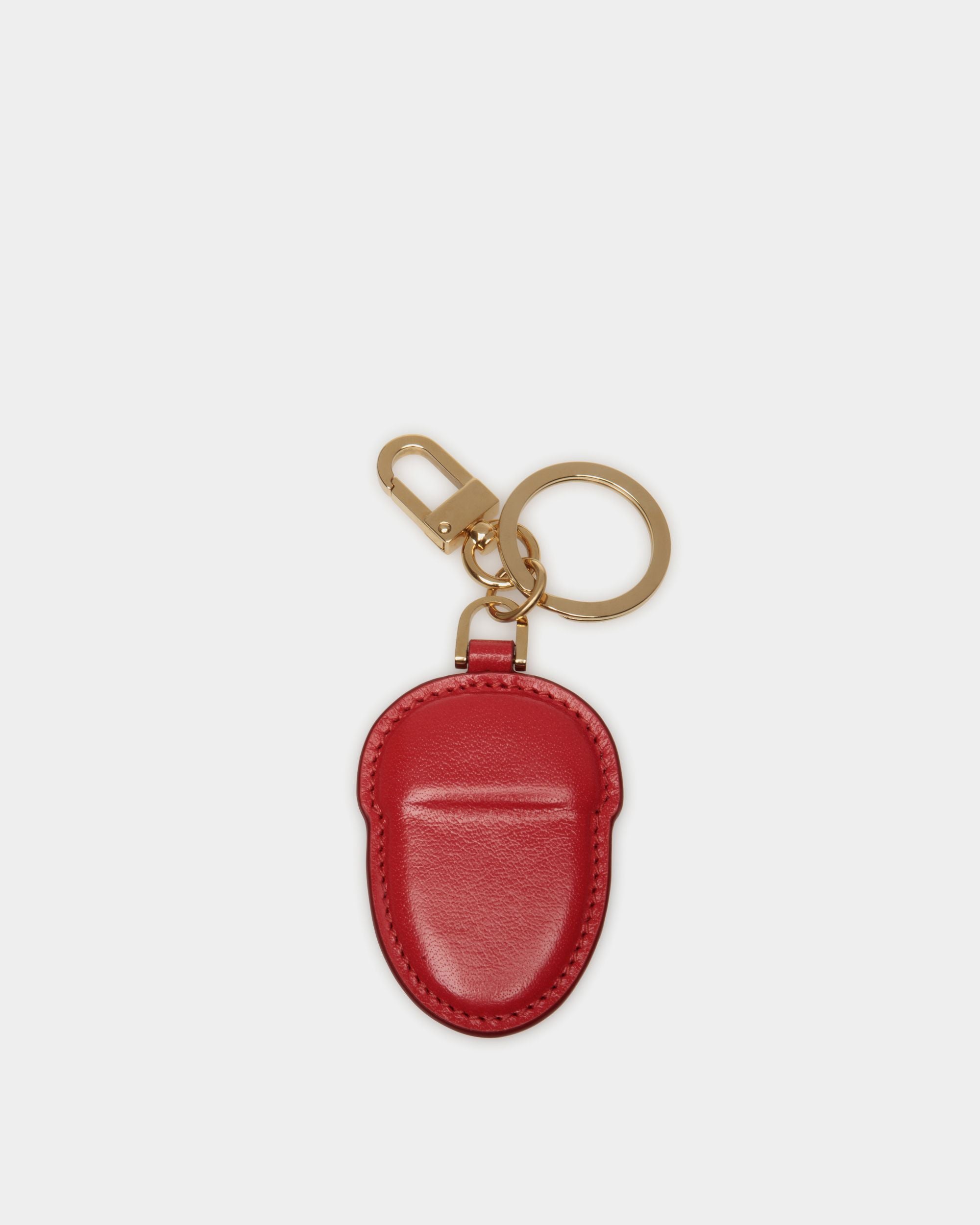 Portachiavi Unda In Pelle Rossa - Donna - Bally - 02