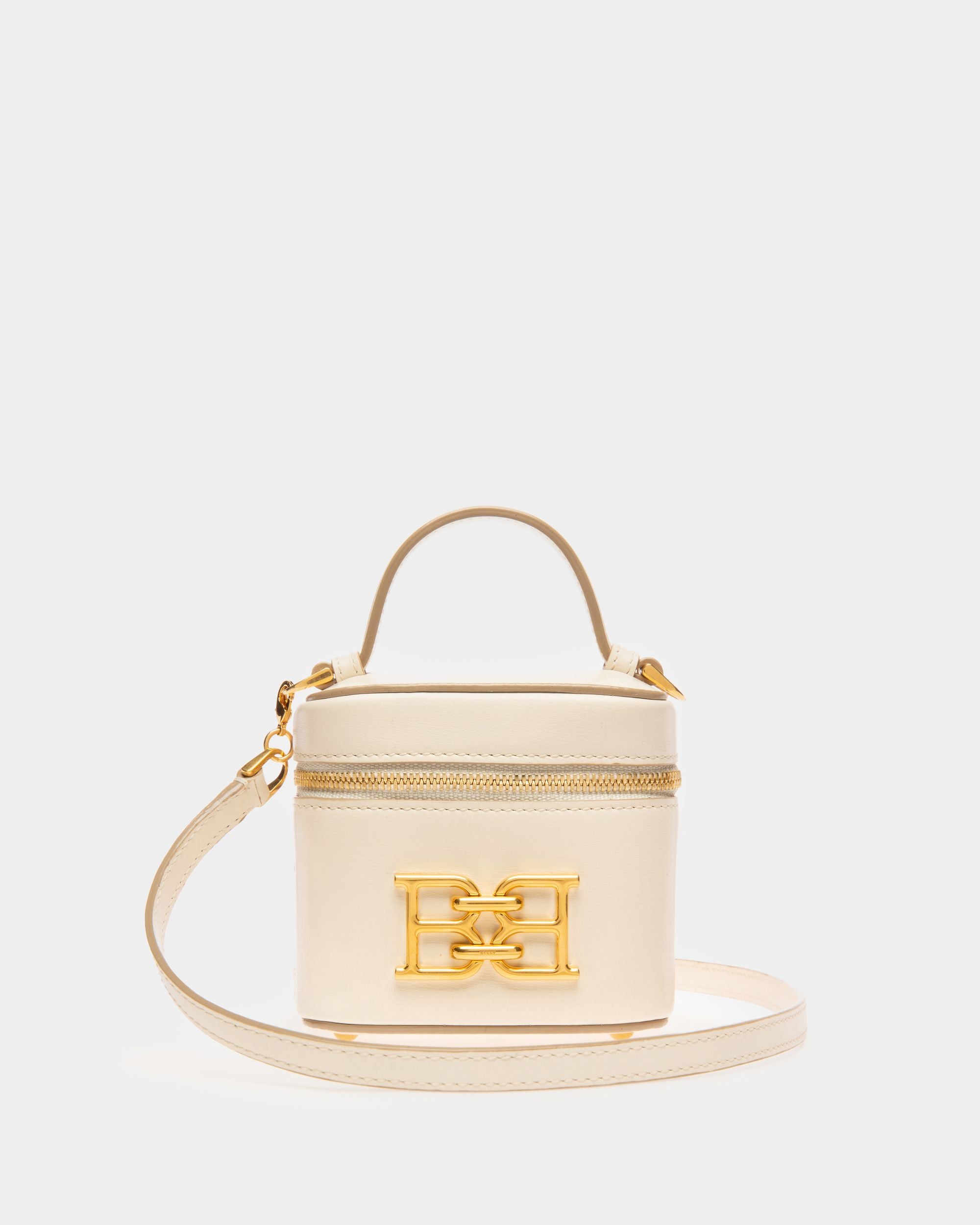 Beys Vanity Case In Pelle Avorio - Donna - Bally - 05