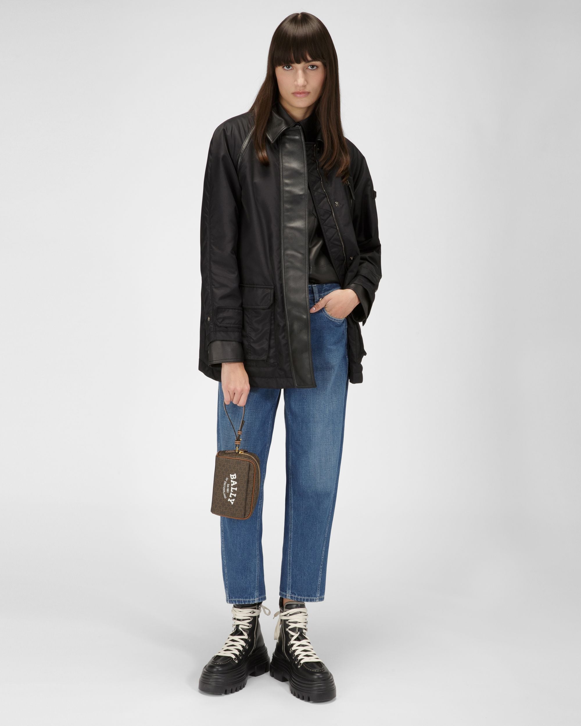 Cedy Pochette In Tpu Marrone - Donna - Bally - 05