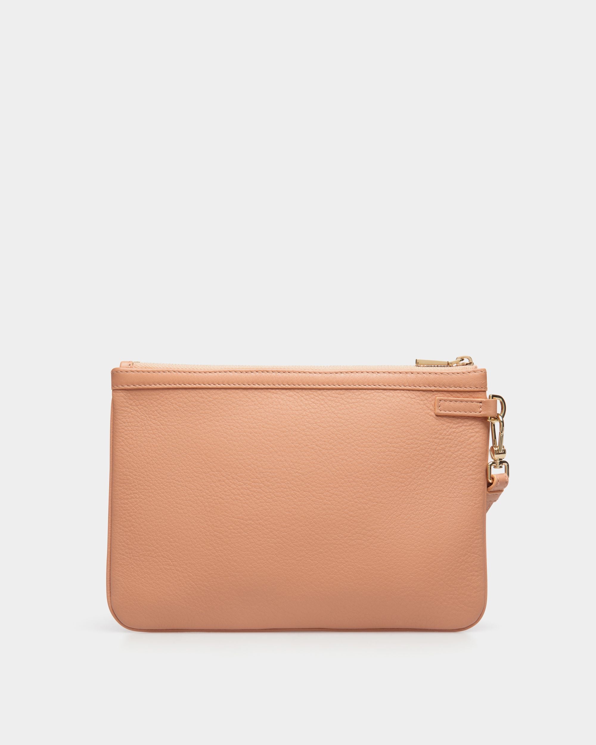 Cabana Clutch In Orange Bovine - Donna - Bally - 02