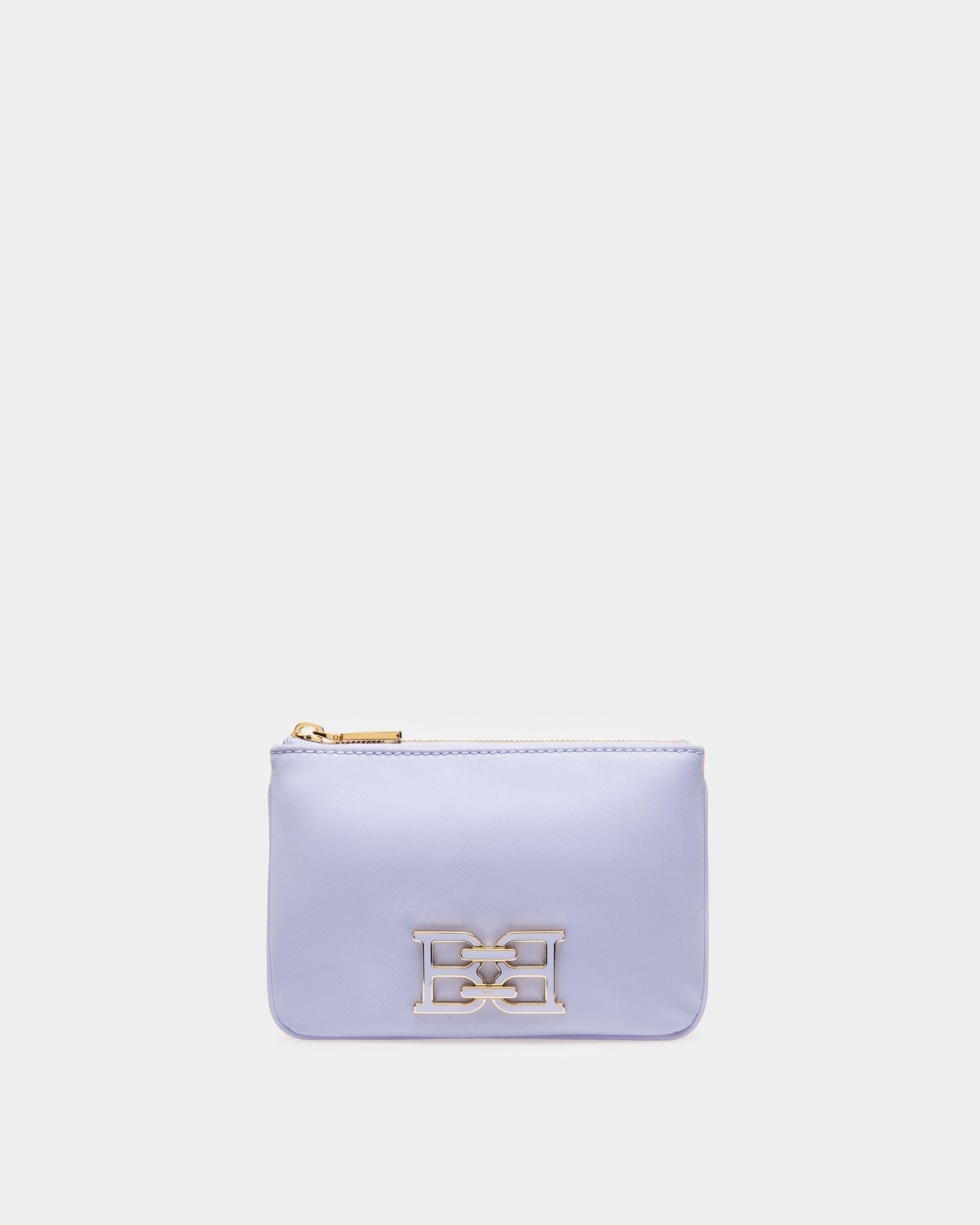 Evod Portafoglio In Nylon Riciclato E Pelle Lilla - Donna - Bally - 01