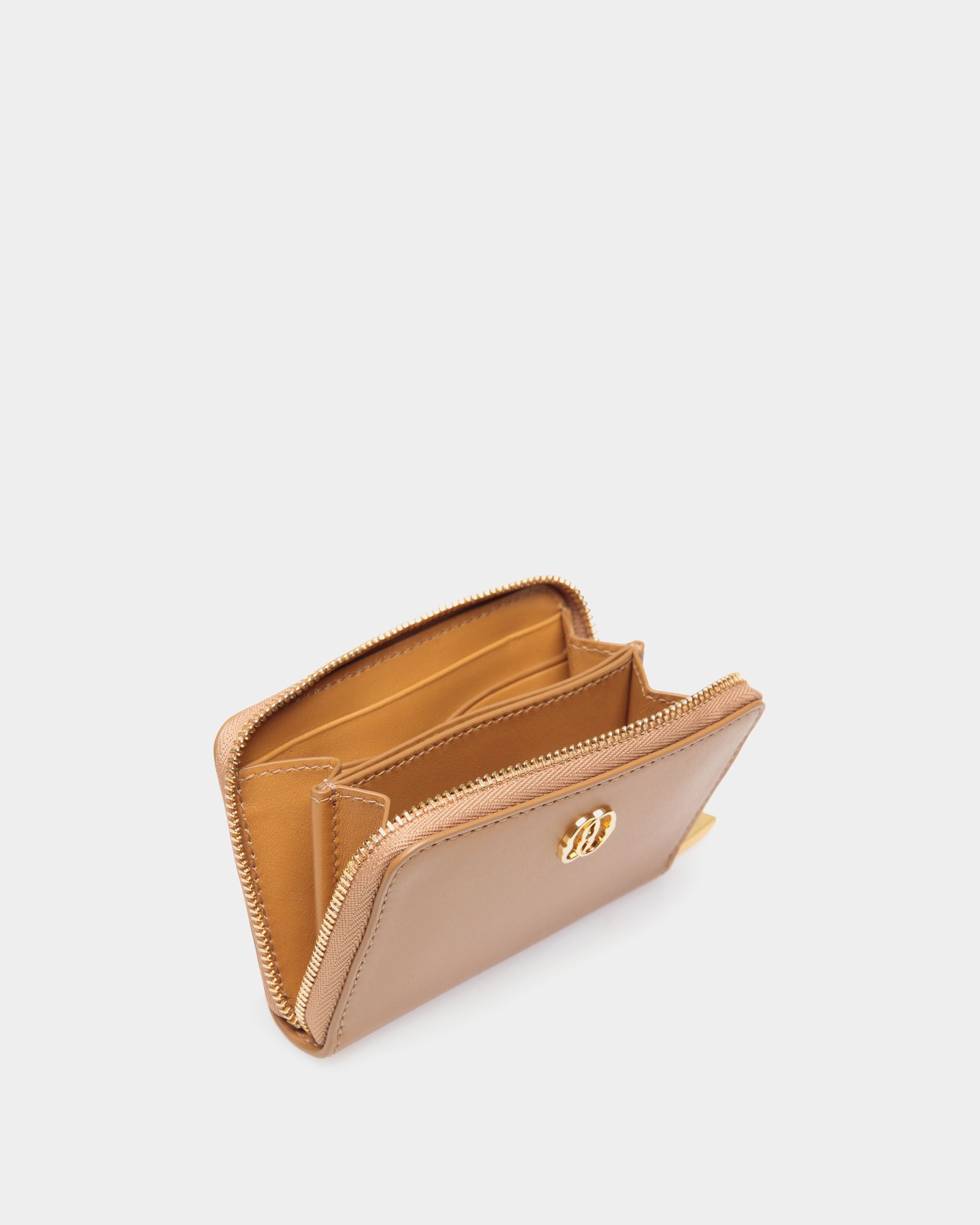 Emblem Wallet In Brown Leather - Donna - Bally - 03