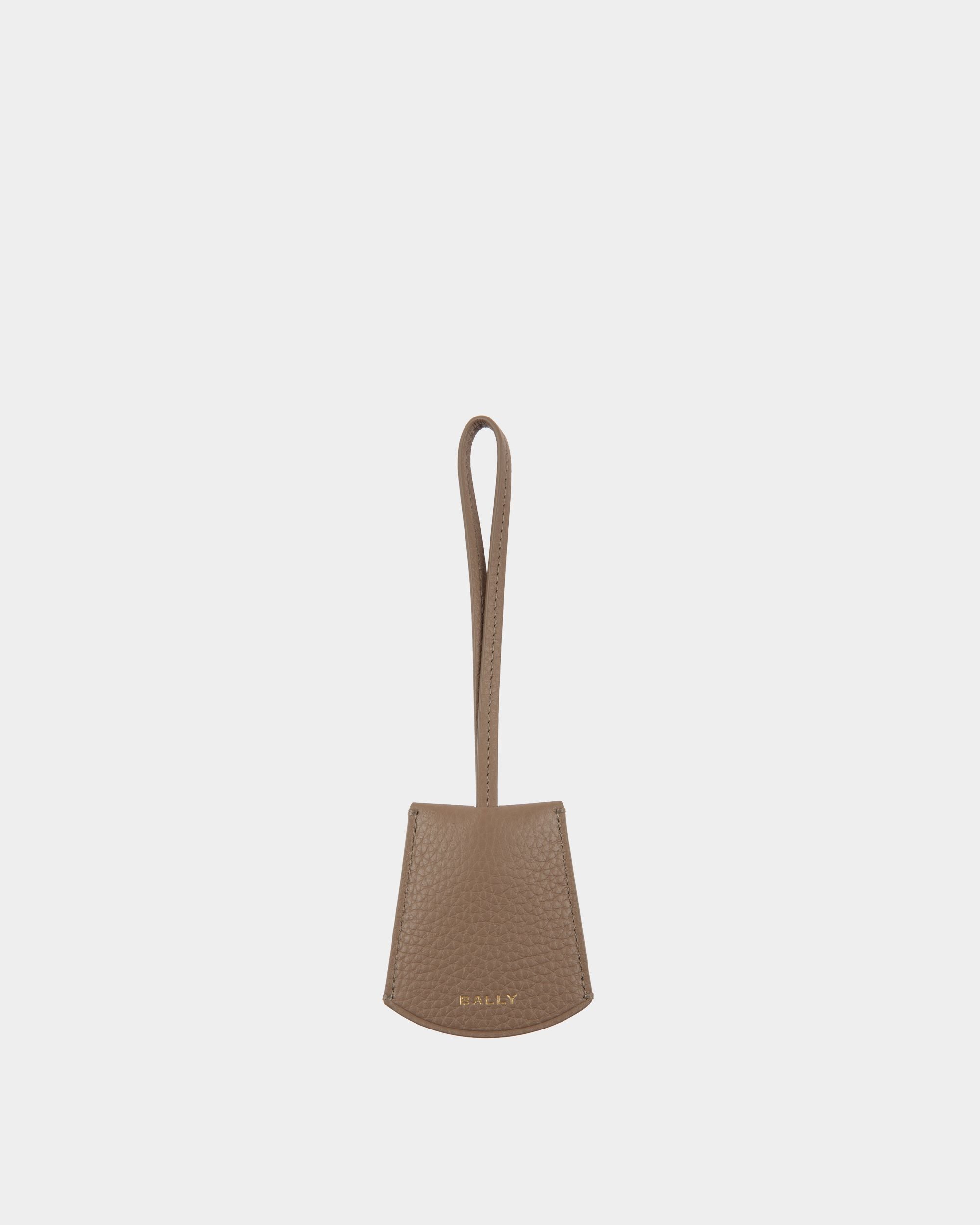 Portachiavi In Pelle Granata Beige - Donna - Bally - 01