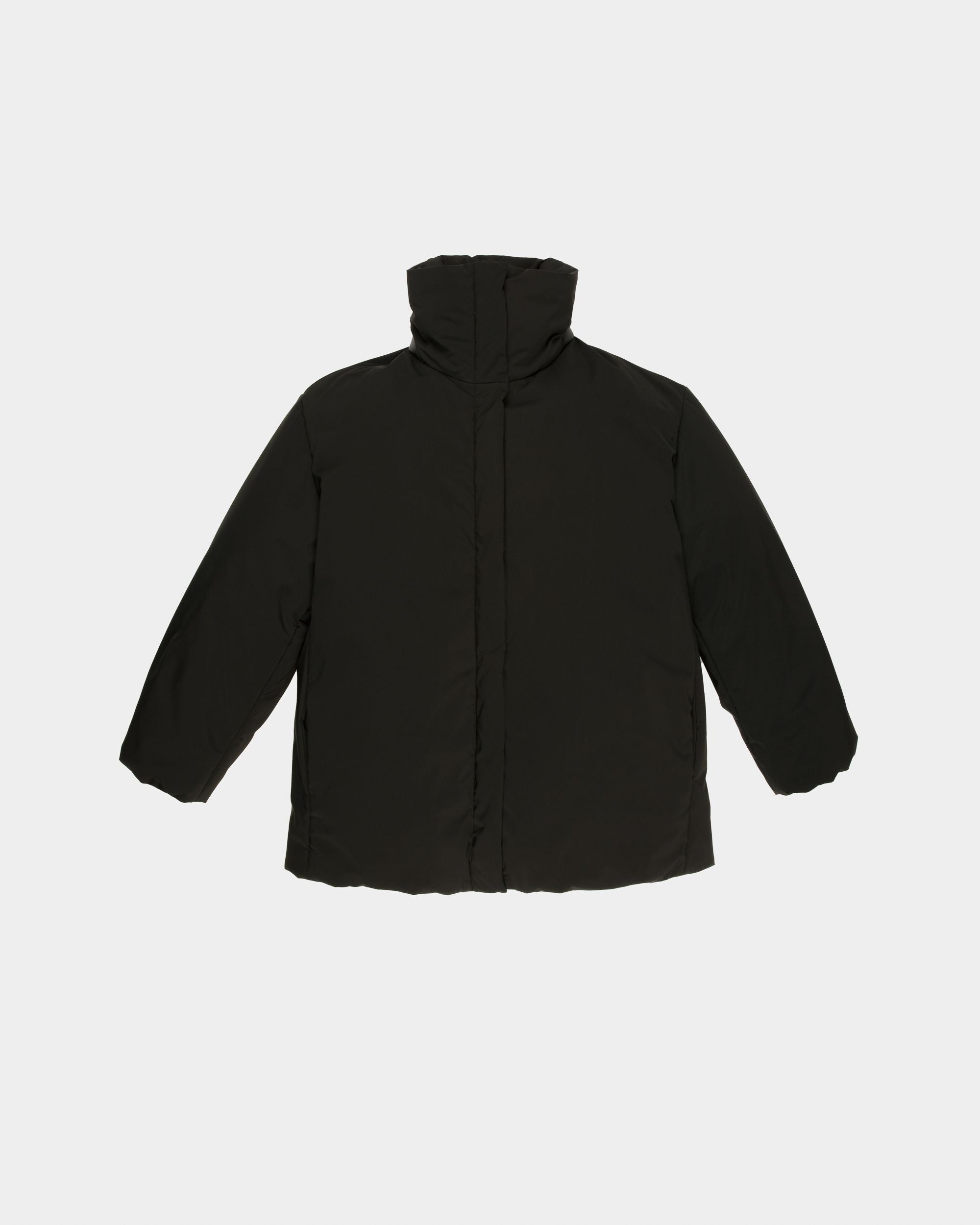 Cappotto Imbottito In Poliestere Nero - Donna - Bally - 01