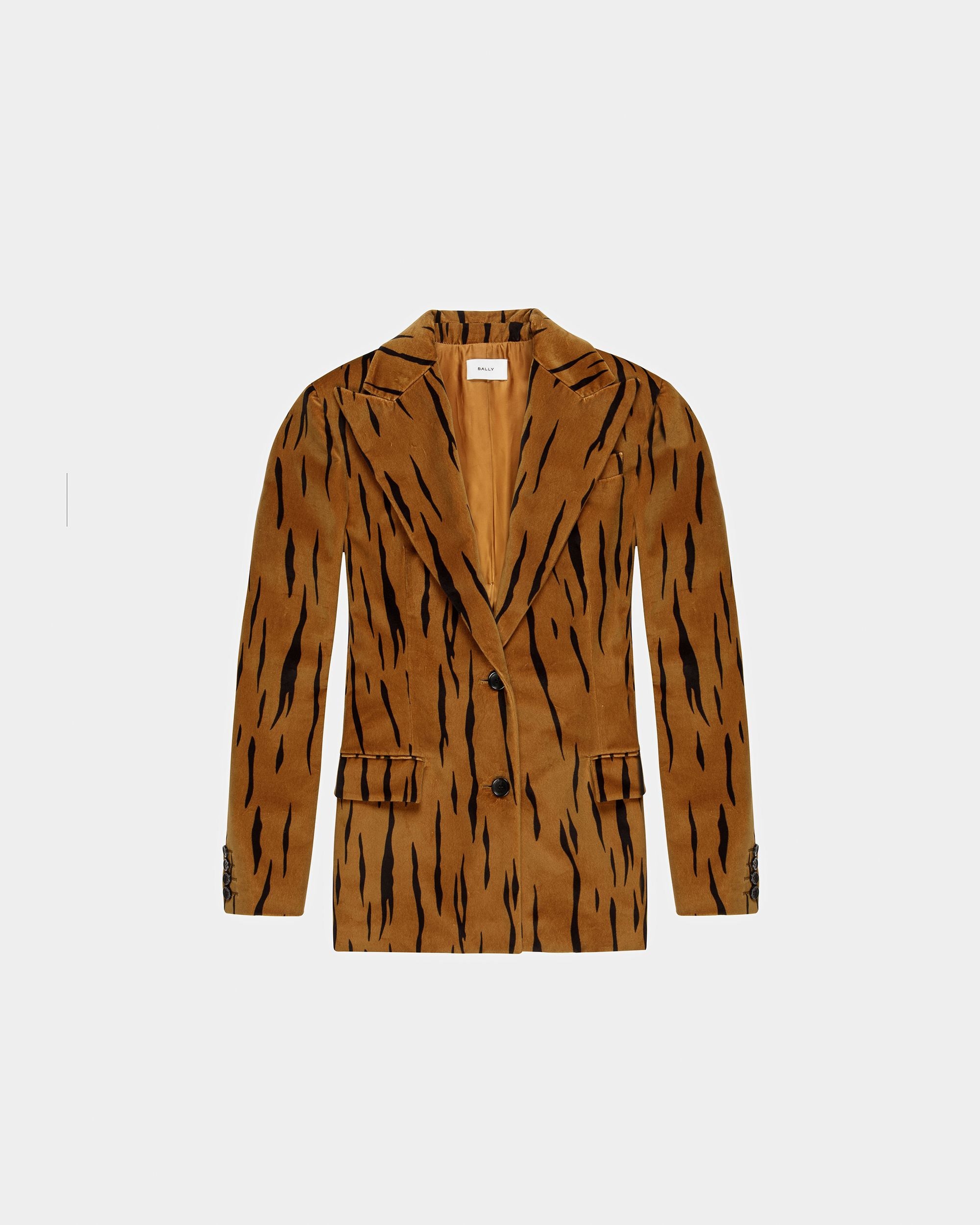 Blazer Stampato In Velluto - Donna - Bally - 06