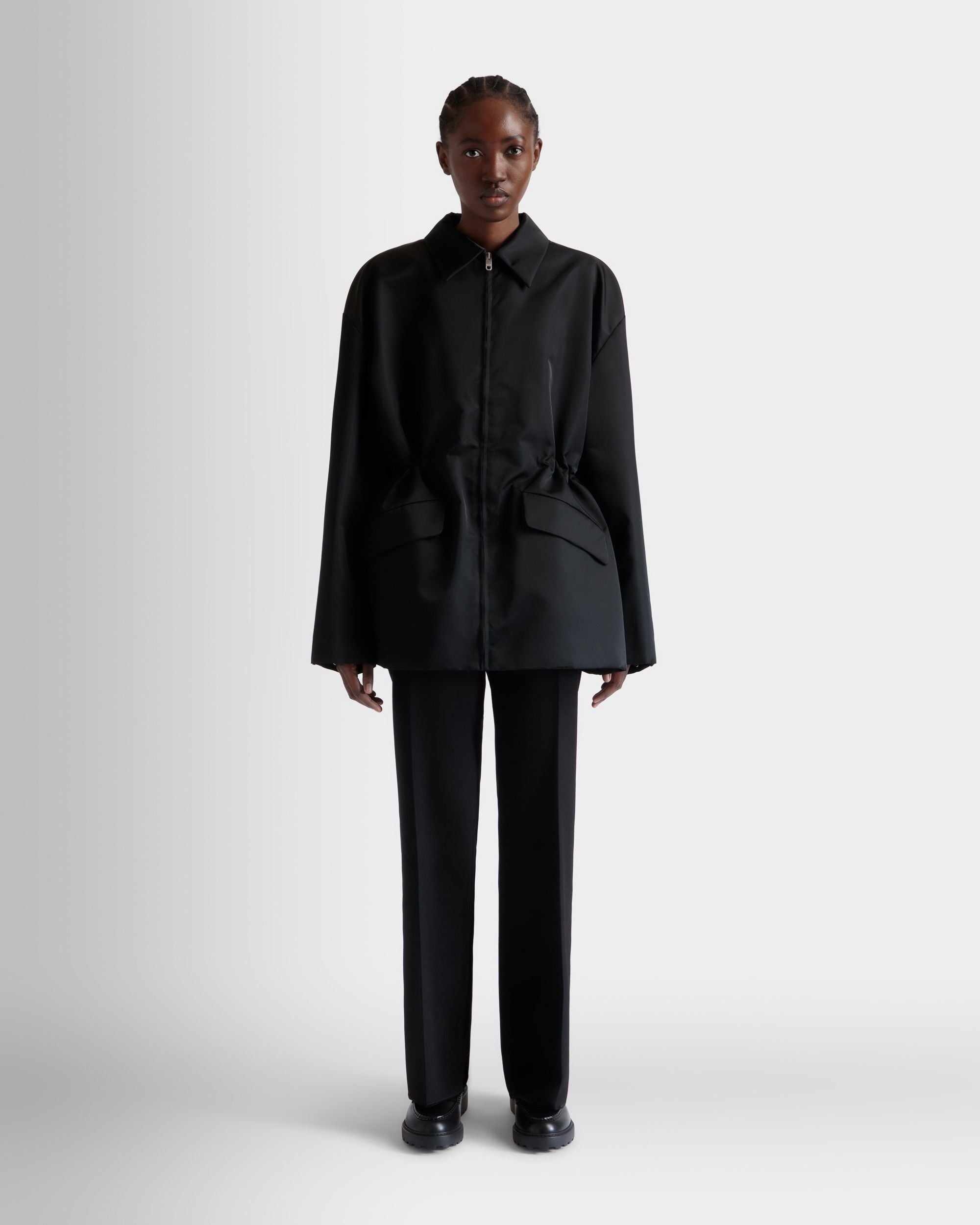 Giacca In Nylon Nero - Donna - Bally - 02