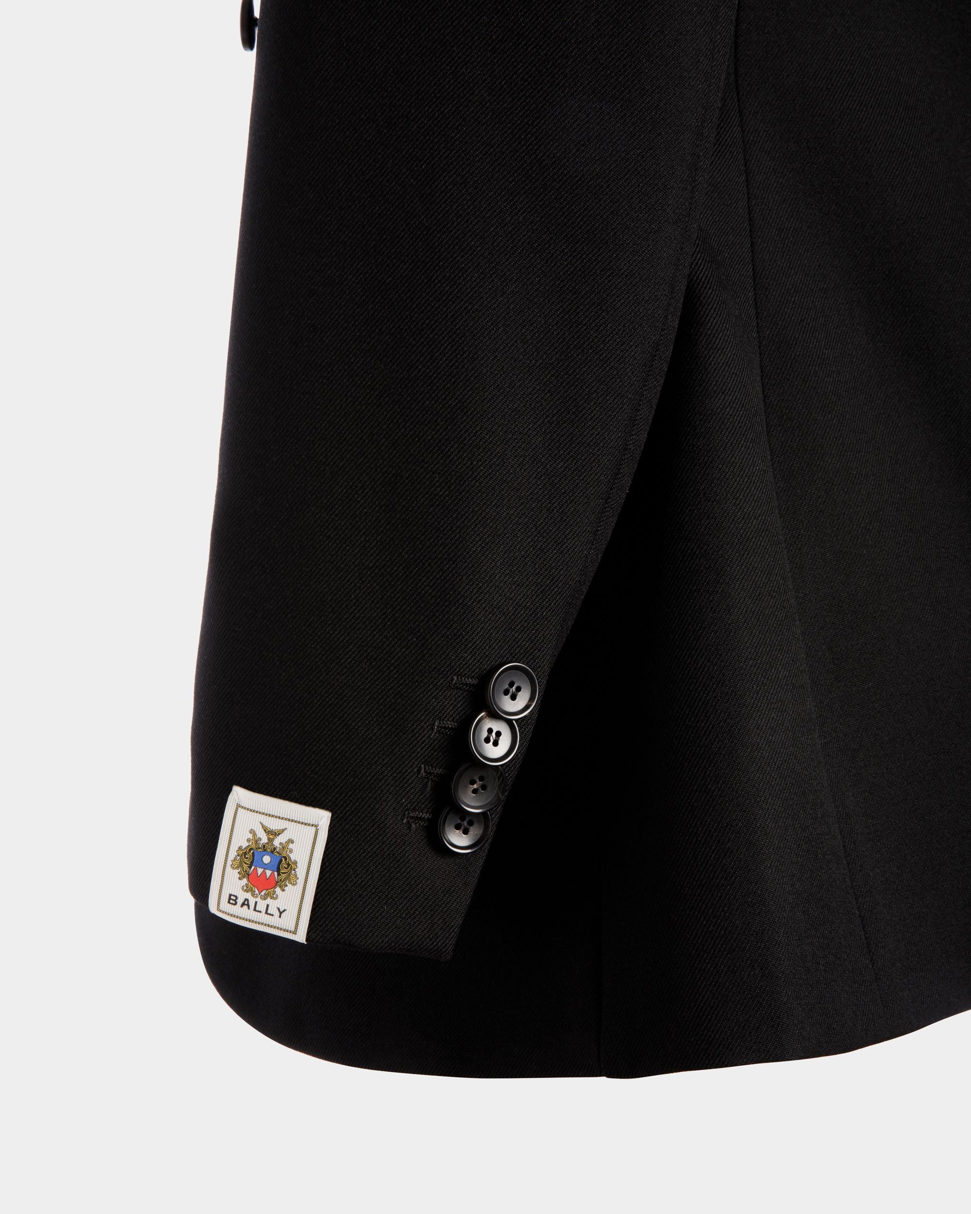 Blazer In Lana Nera - Donna - Bally - 04