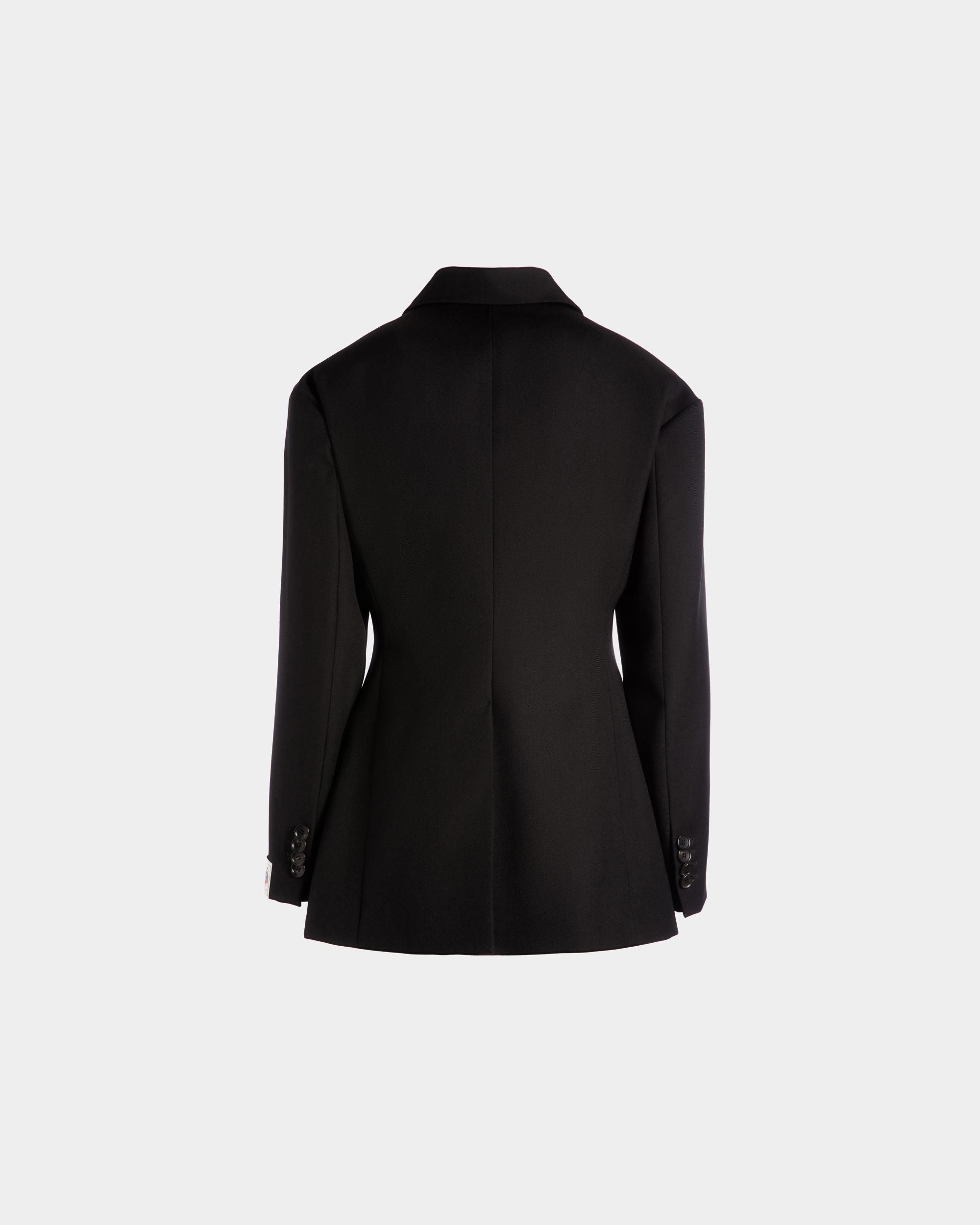 Blazer In Lana Nera - Donna - Bally - 07