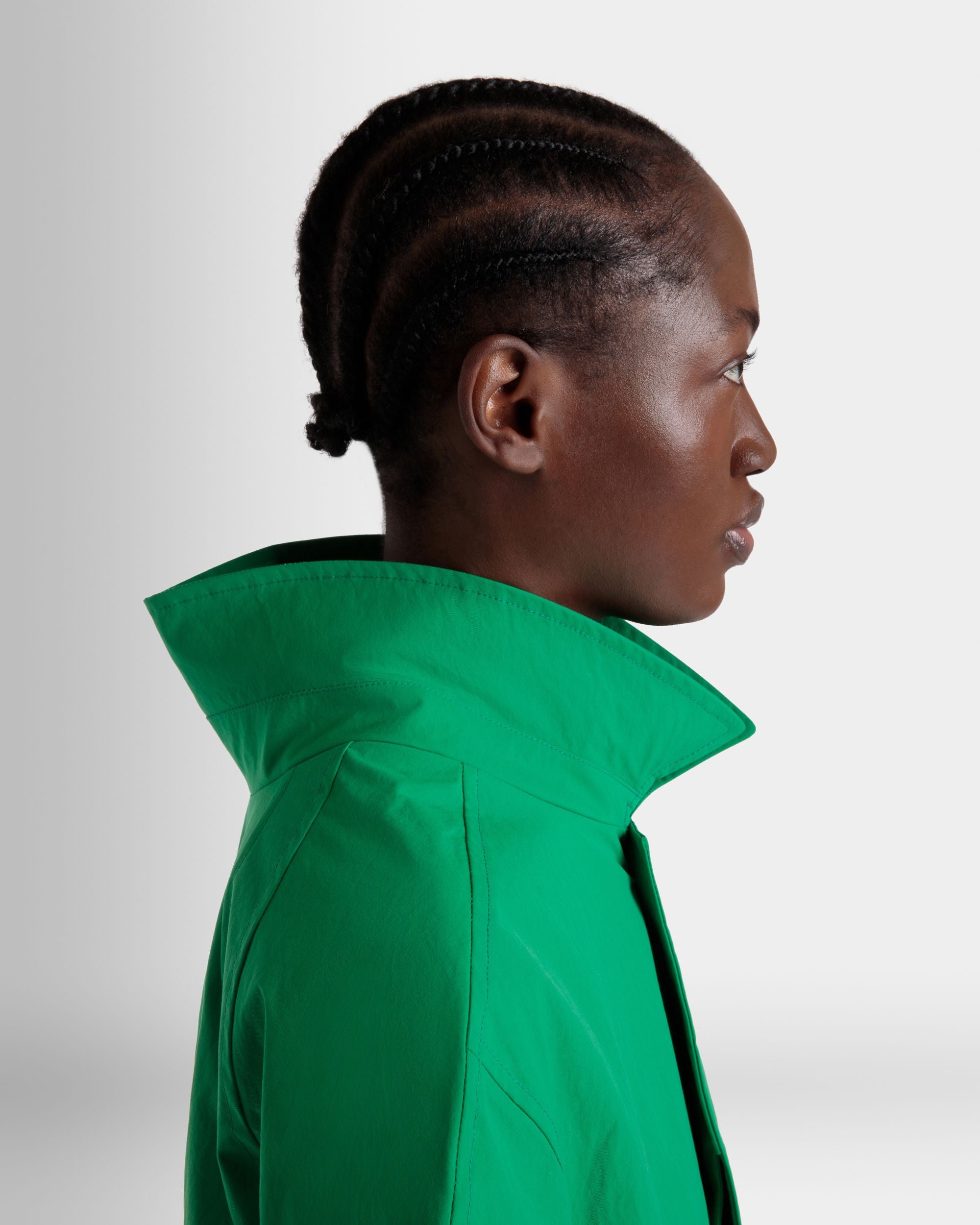 Cappotto In Poliestere Emerald Green - Donna - Bally - 03