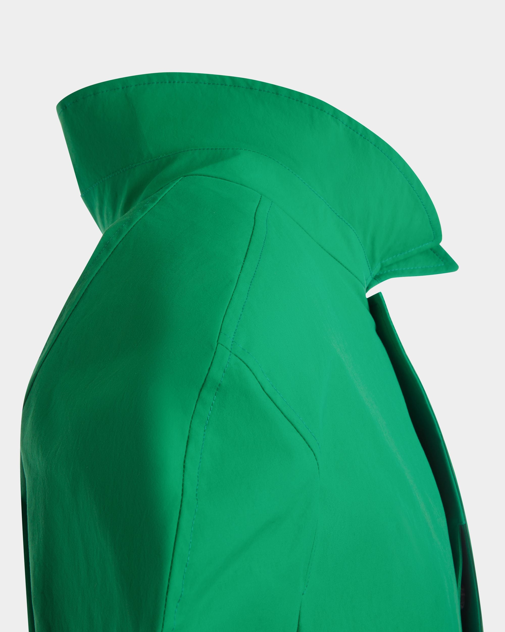 Cappotto In Poliestere Emerald Green - Donna - Bally - 04