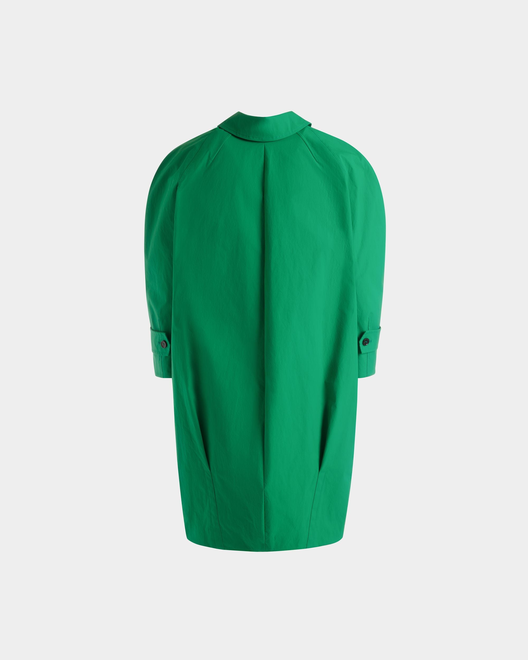 Cappotto In Poliestere Emerald Green - Donna - Bally - 07
