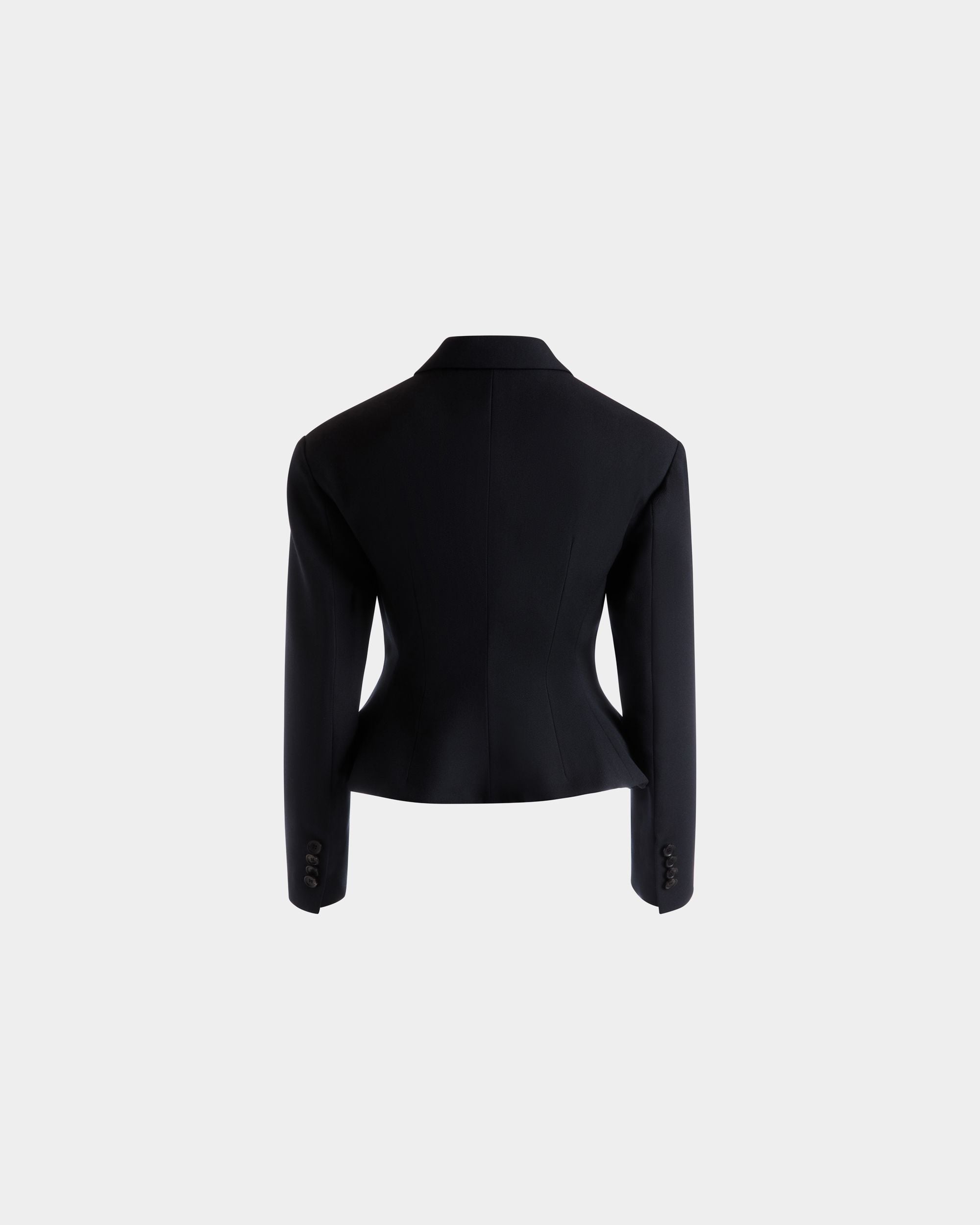 Blazer In Lana Navy Blue - Donna - Bally - 07