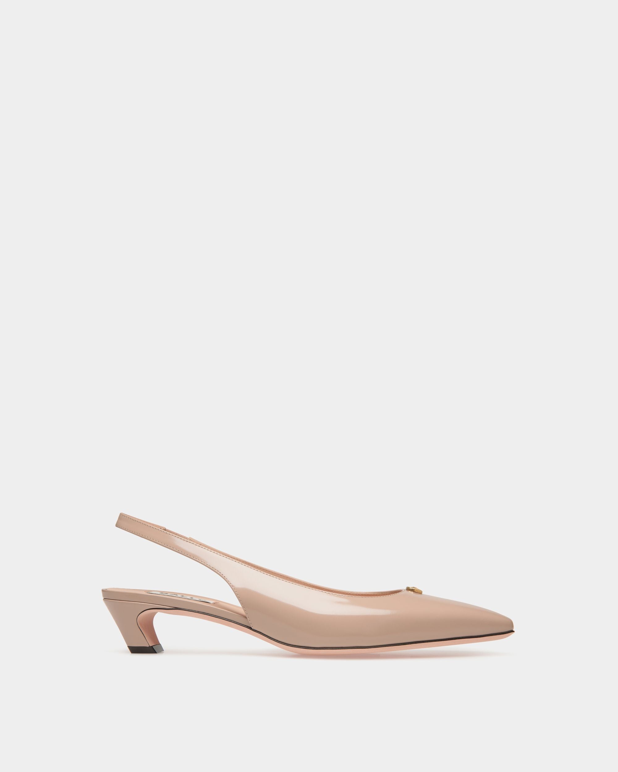 Décolleté Slingback Sylt In Pelle Light Beige - Donna - Bally - 01