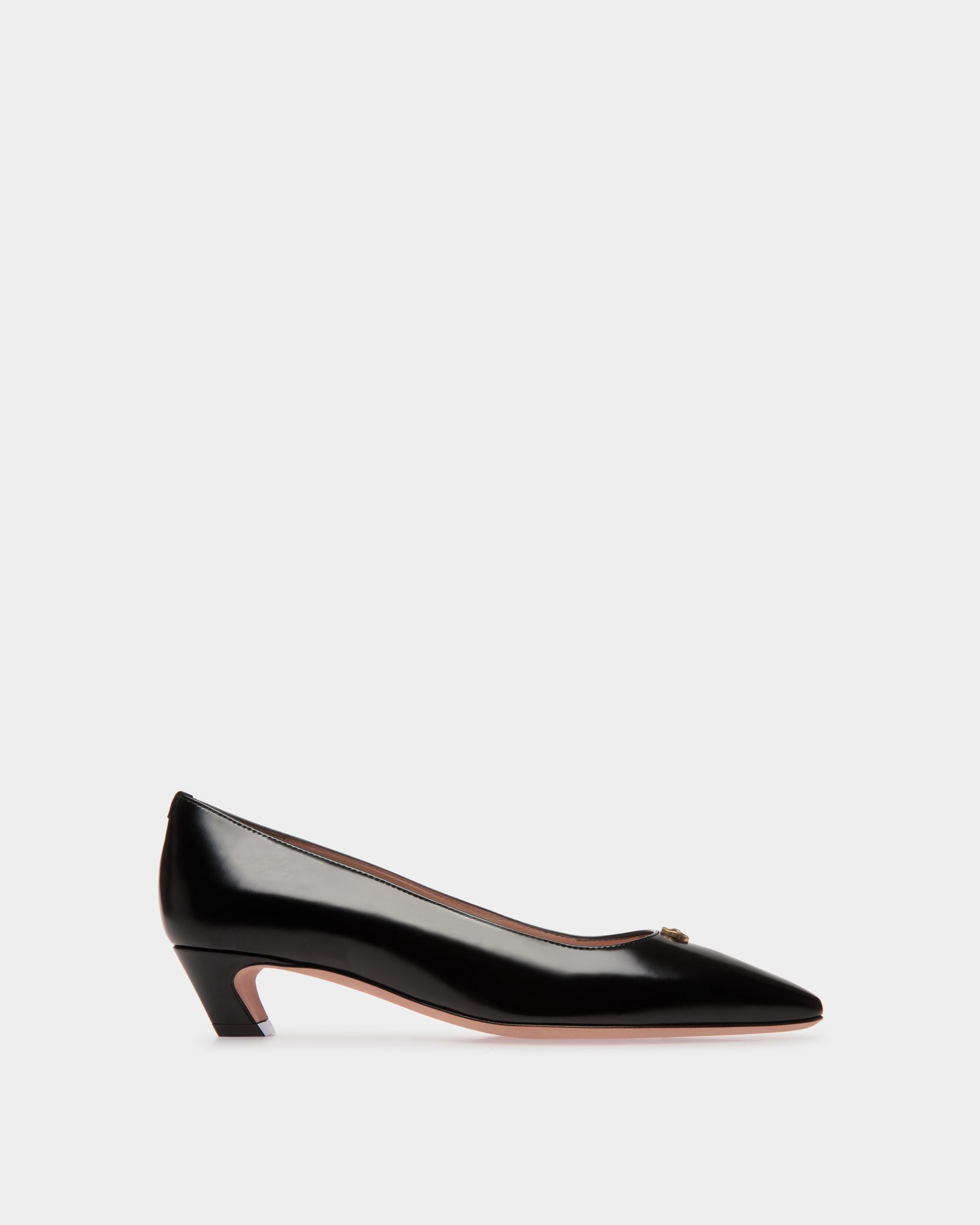 Décolleté Sylt In Pelle Nera - Donna - Bally - 01