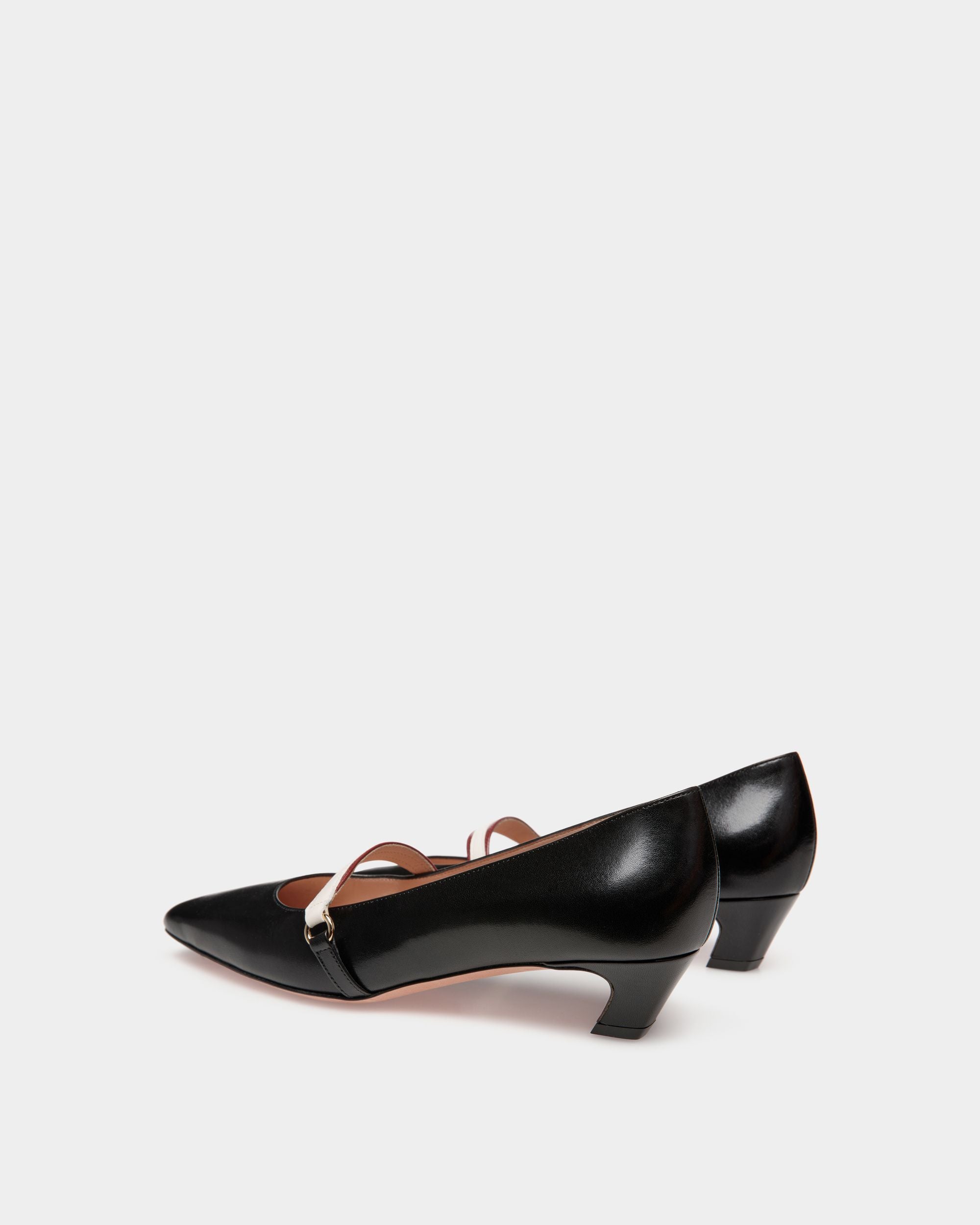 Décolleté Sylt In Nappa Nera - Donna - Bally - 03