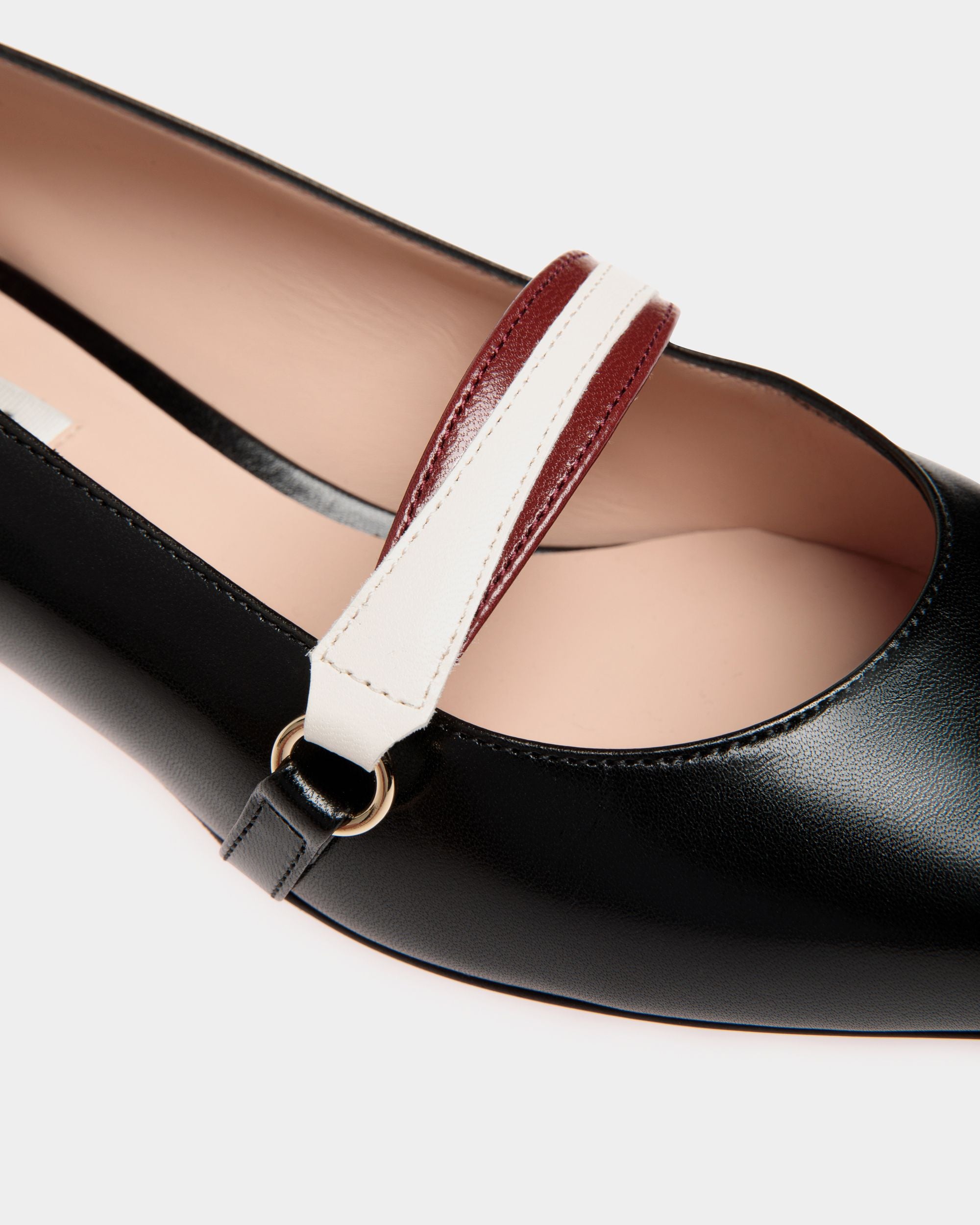 Décolleté Sylt In Nappa Nera - Donna - Bally - 04