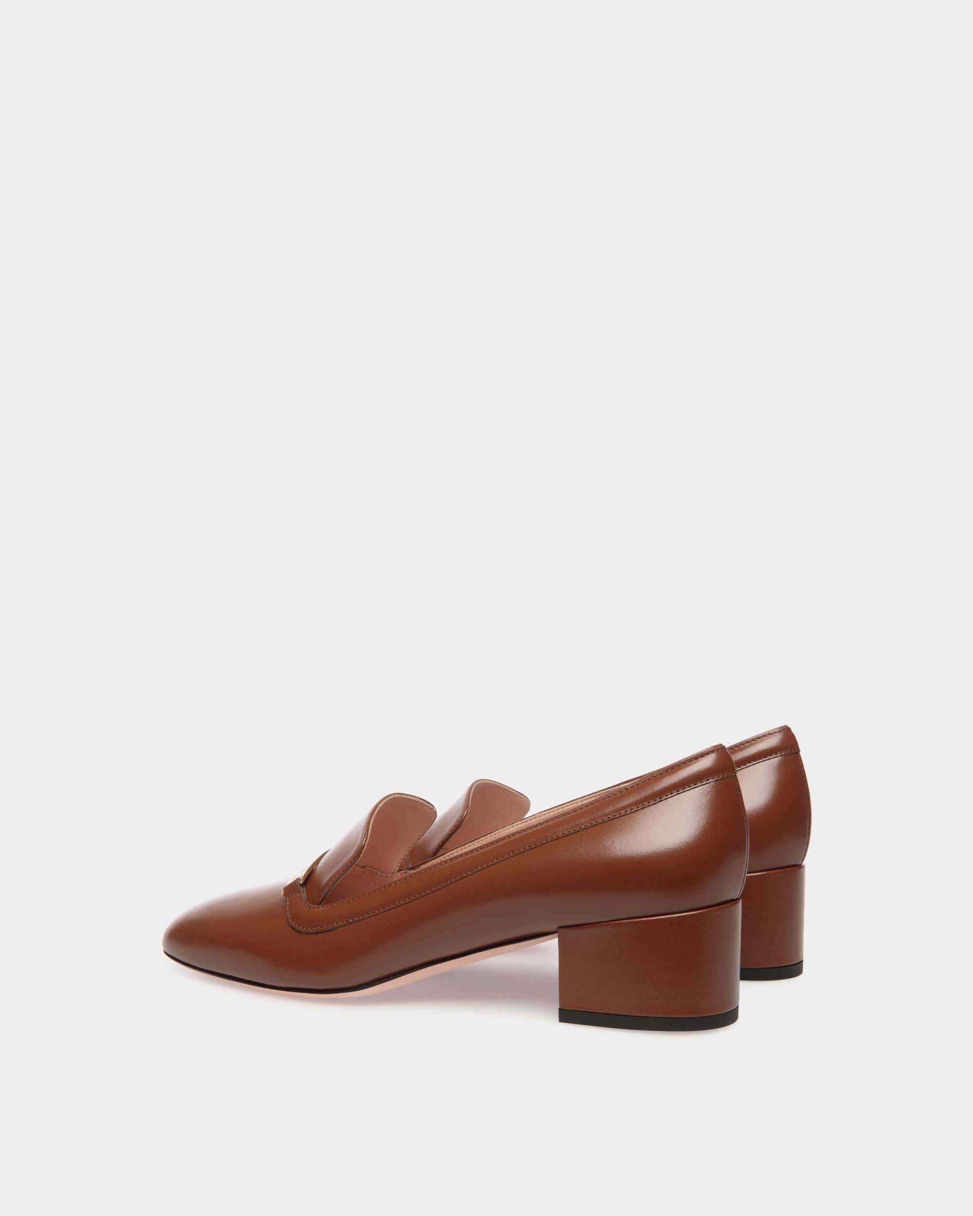 Décolleté Deco In Pelle Marrone - Donna - Bally - 04