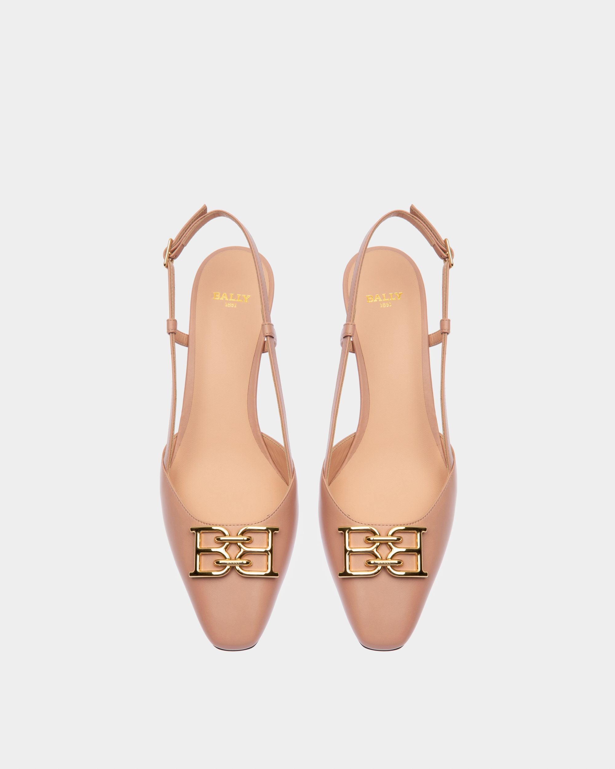 Eva Décolleté In Pelle Rosa - Donna - Bally - 02