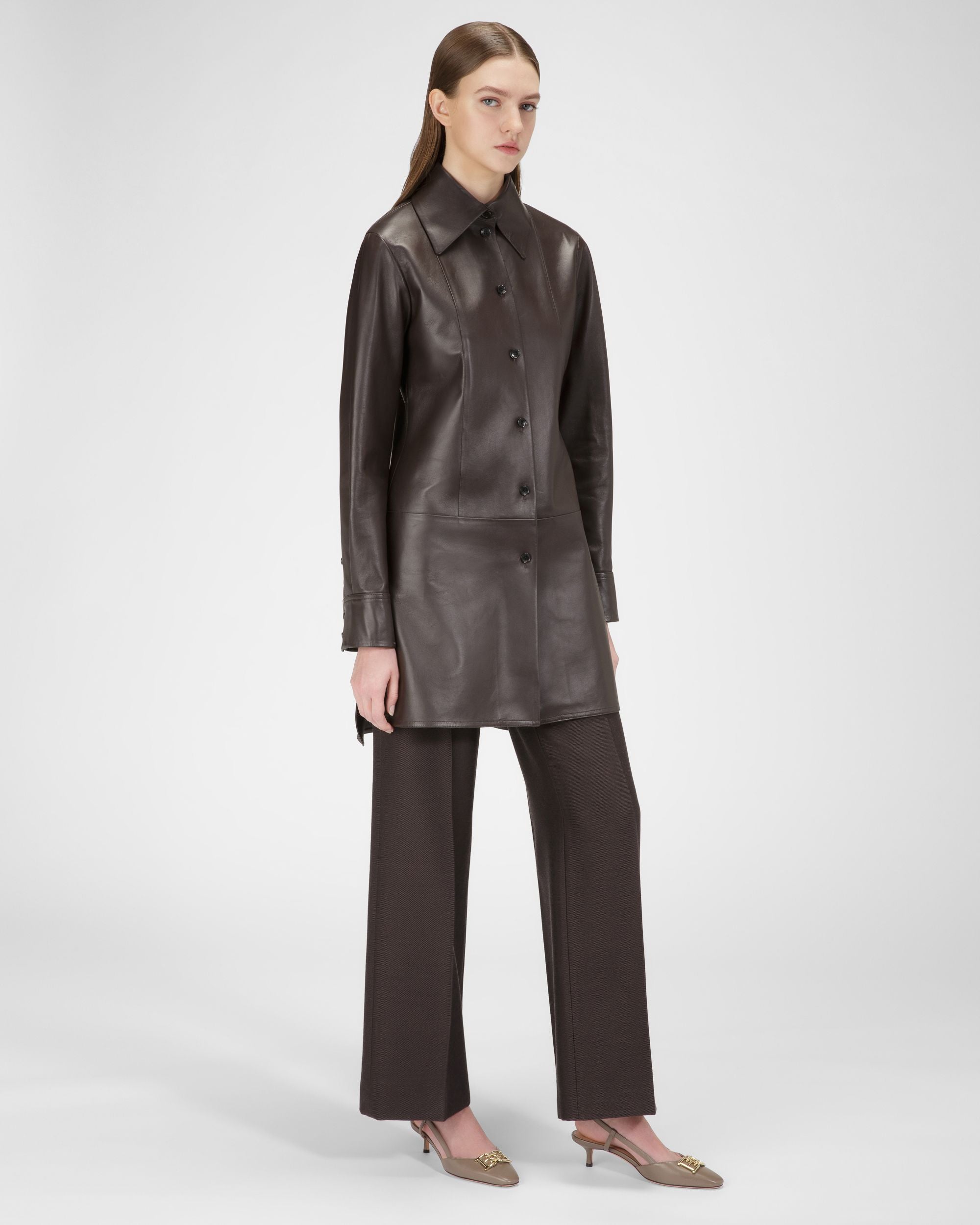 Eva Décolleté In Pelle Canapa - Donna - Bally - 03