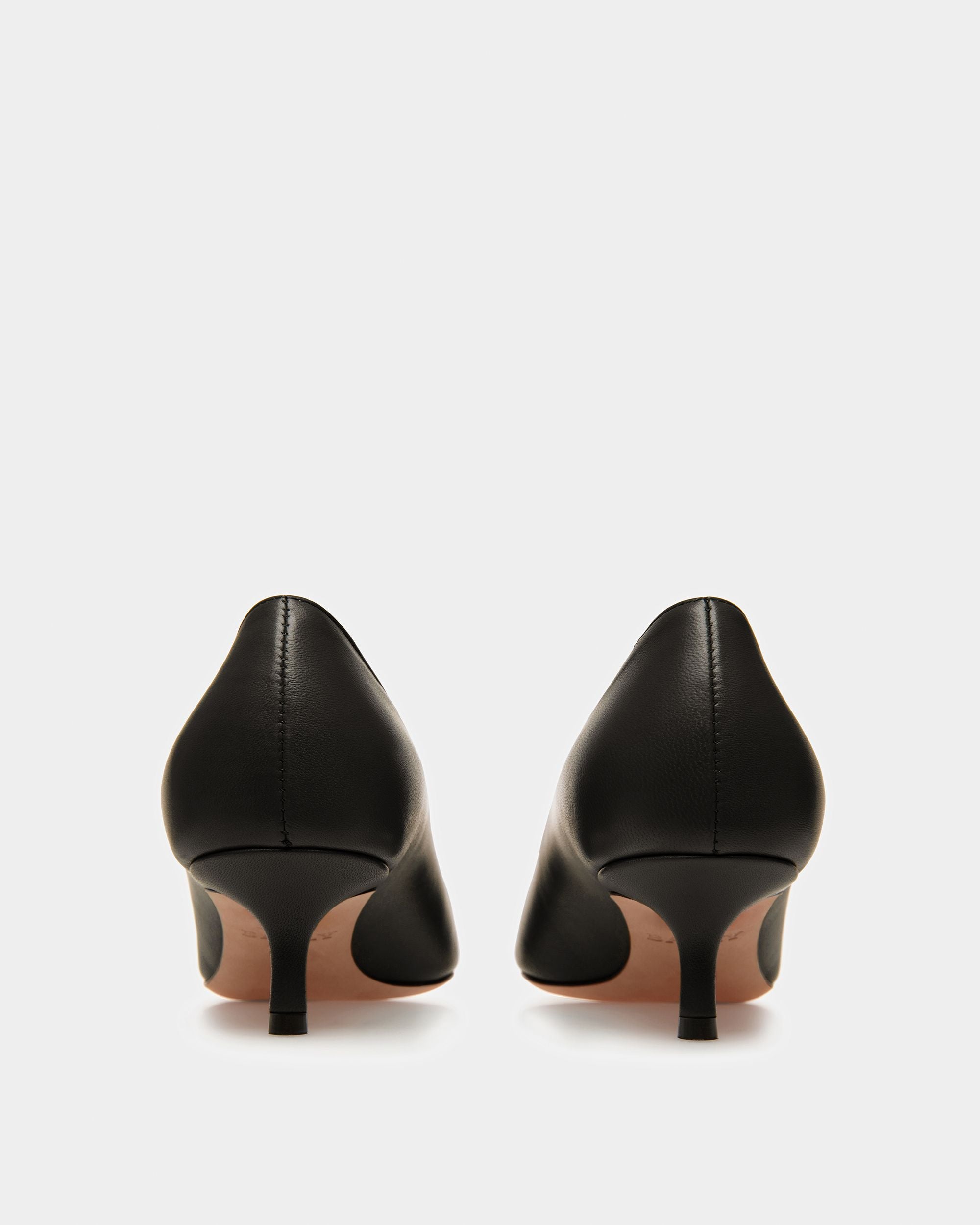 Evanca Décolleté In Pelle Nera - Donna - Bally - 03