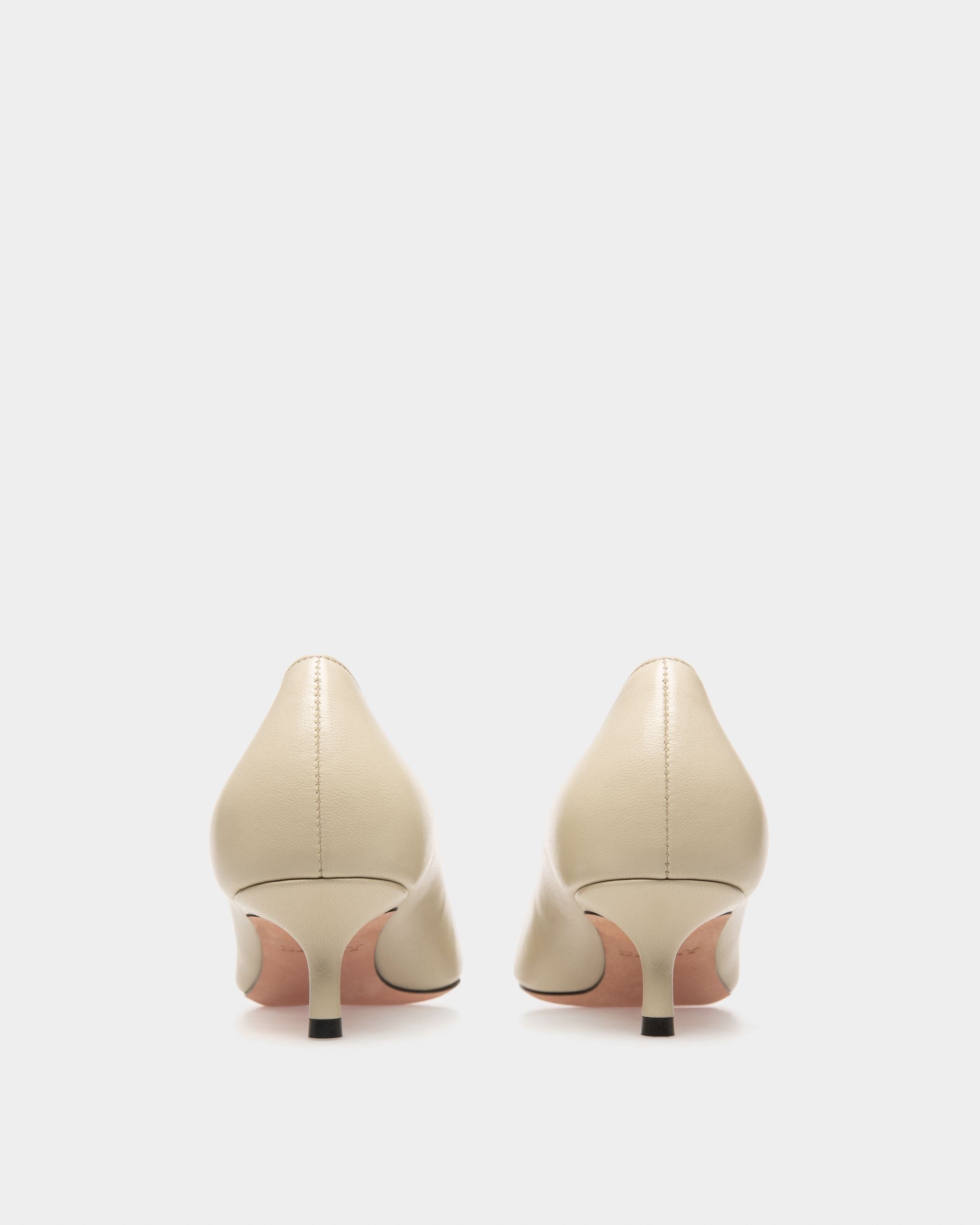 Evanca Décolleté In Pelle Beige - Donna - Bally - 04