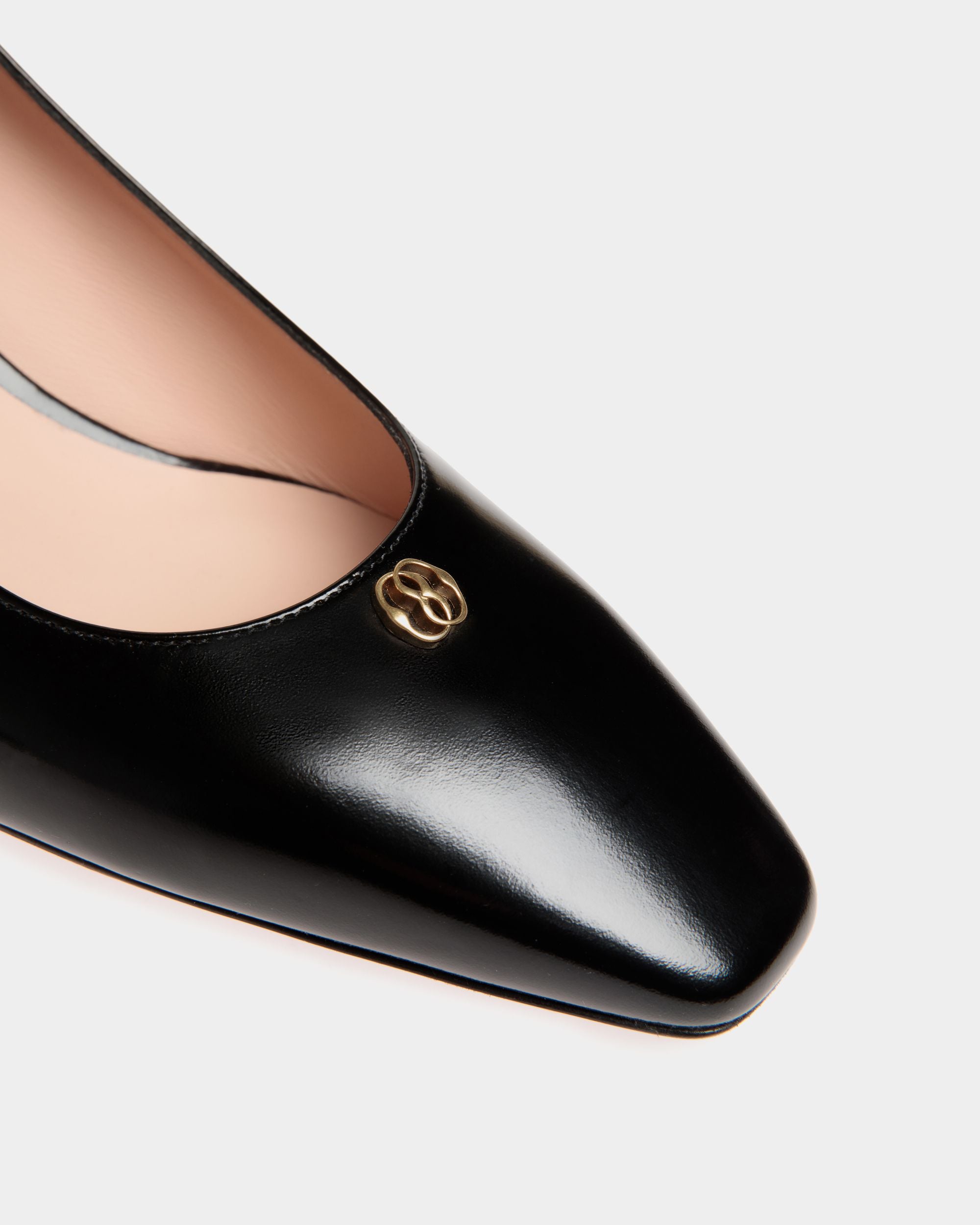 Décolleté Sylt In Pelle Spazzolata Nera - Donna - Bally - 04