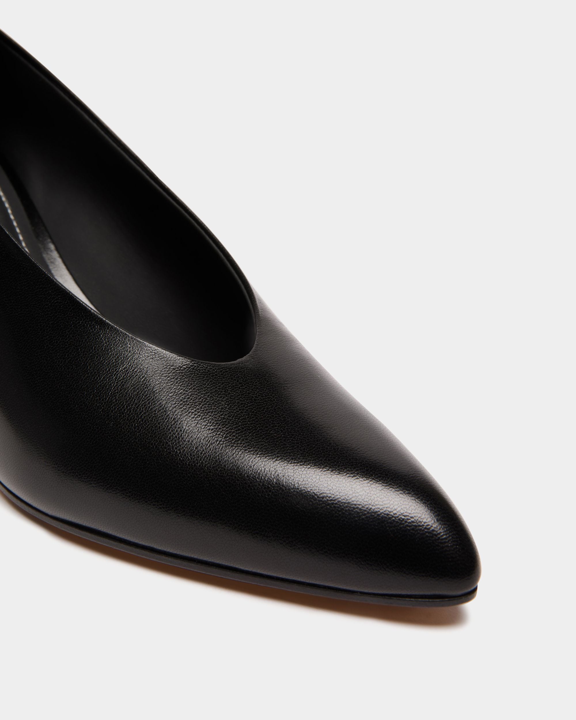 Décolleté Alva In Pelle Nera - Donna - Bally - 06