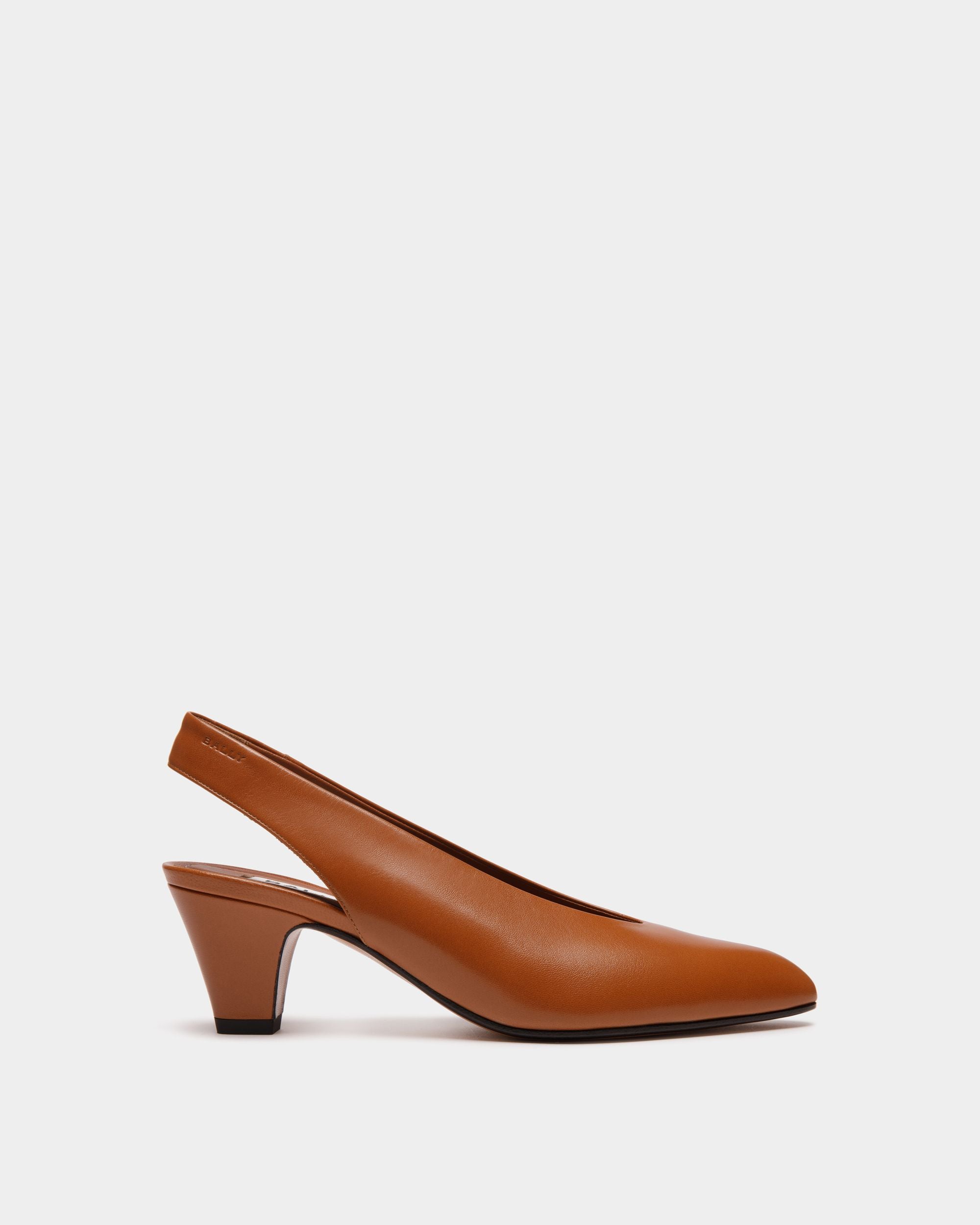 Décolleté Alva In Pelle Marrone - Donna - Bally - 01