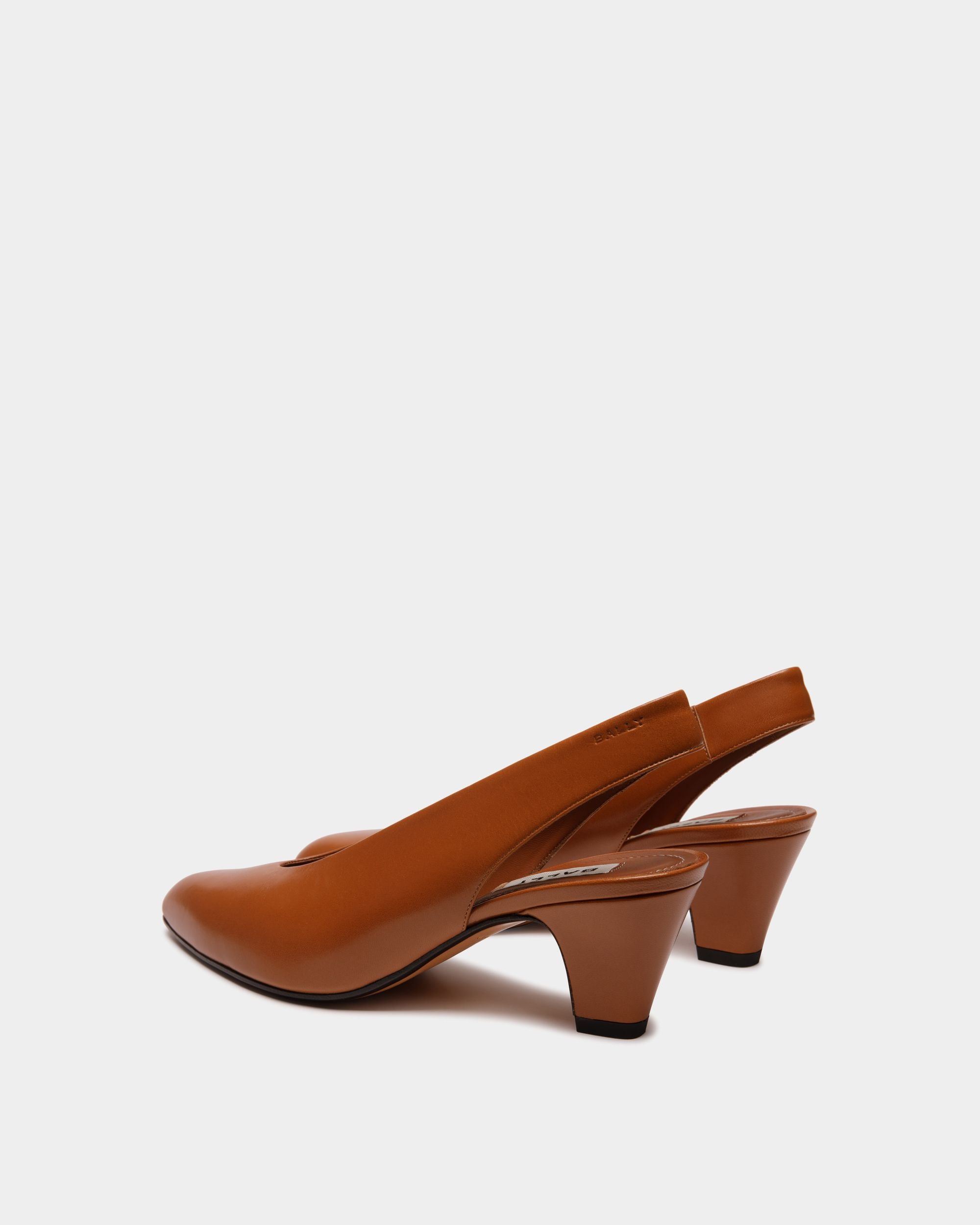 Décolleté Alva In Pelle Marrone - Donna - Bally - 04