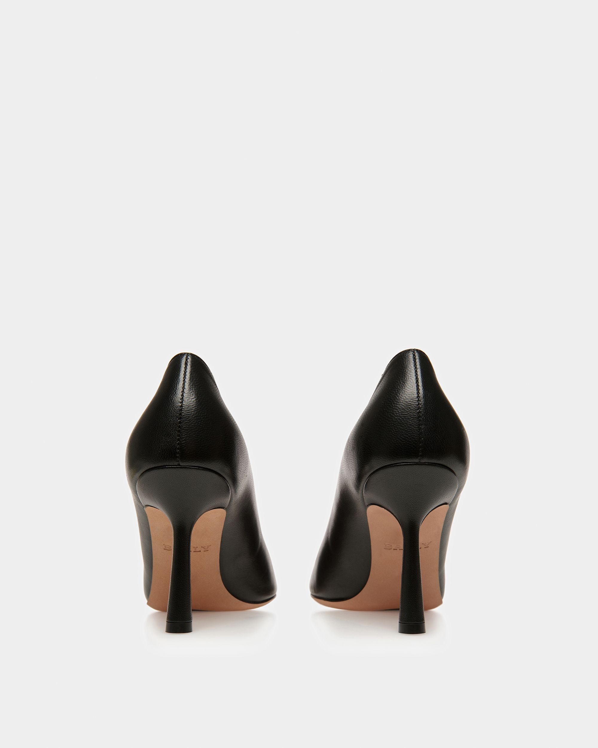 Evanca Décolleté In Pelle Nera - Donna - Bally - 03