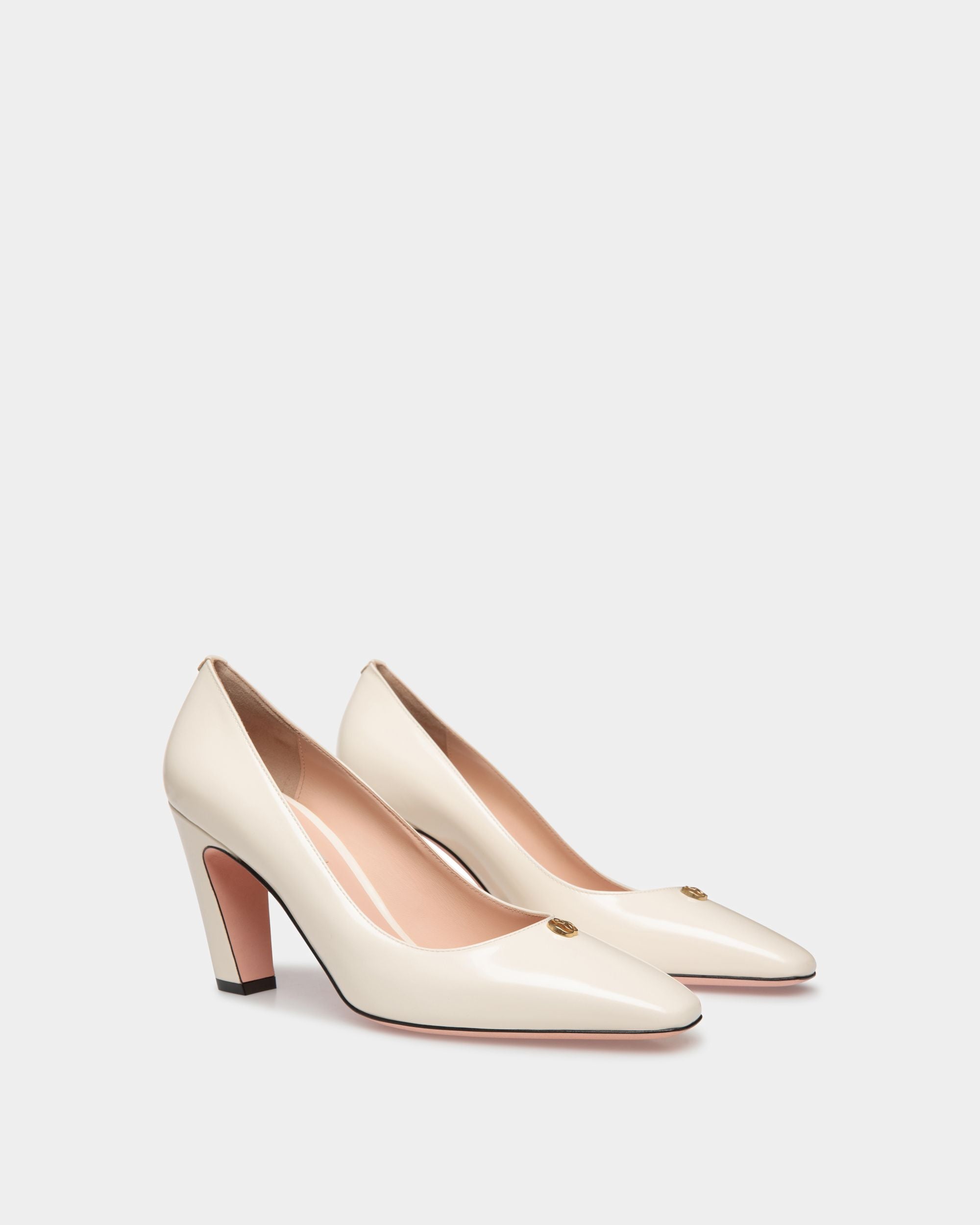Décolleté Sylt In Pelle Bianca - Donna - Bally - 02