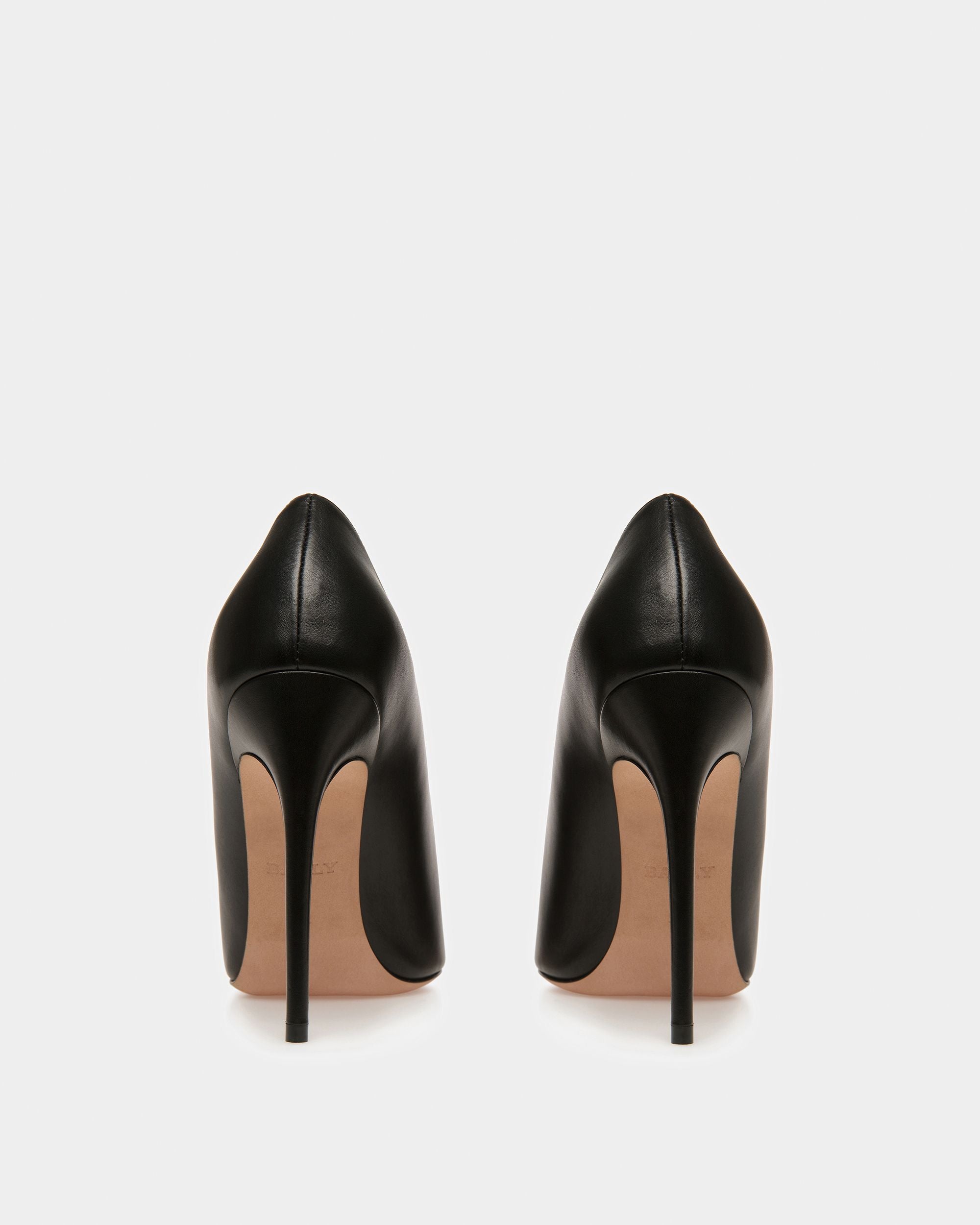 Ninfa Décolleté In Pelle Nera - Donna - Bally - 04