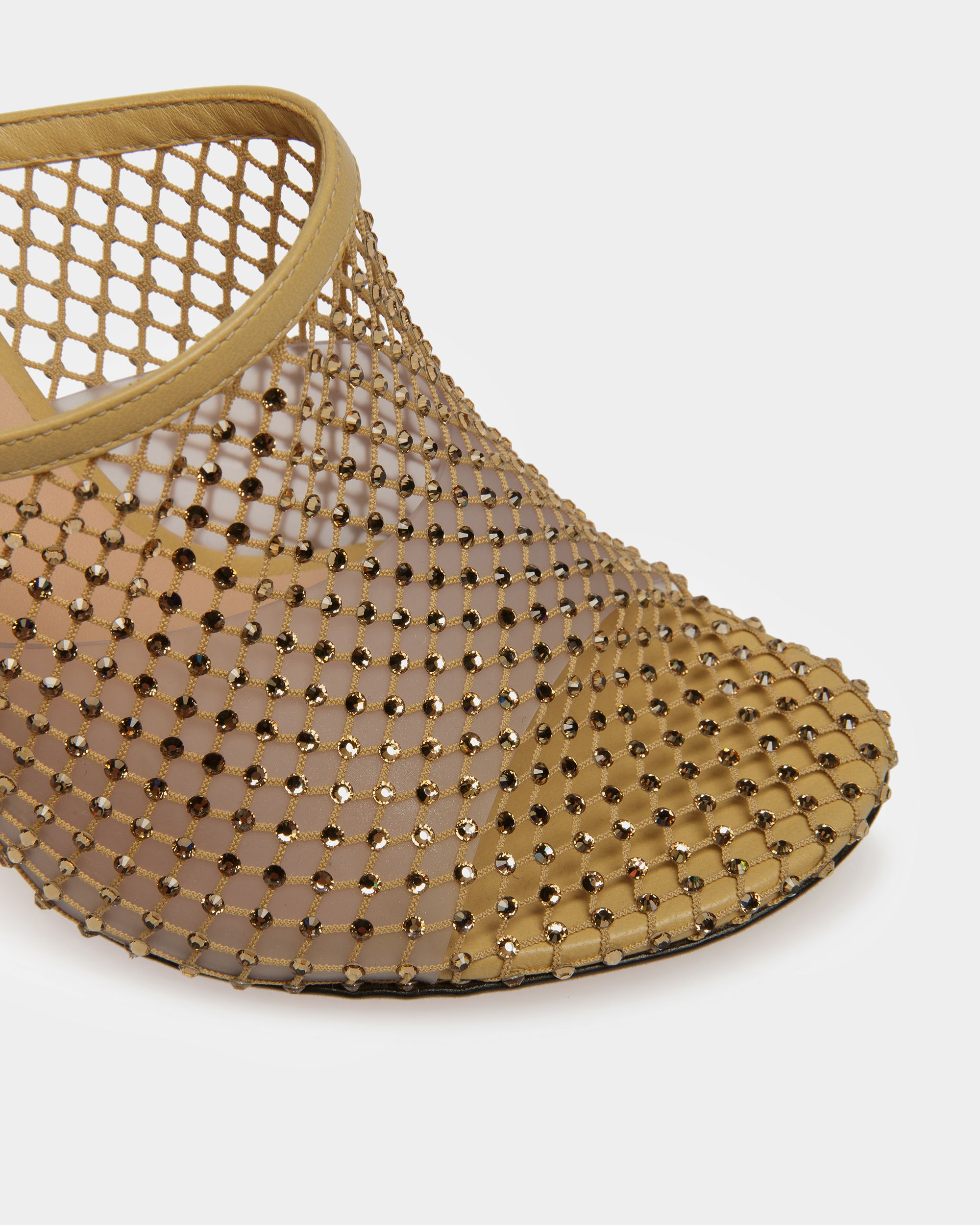 Mule Crystal Fishnet In Mesh Con Cristalli - Donna - Bally - 05
