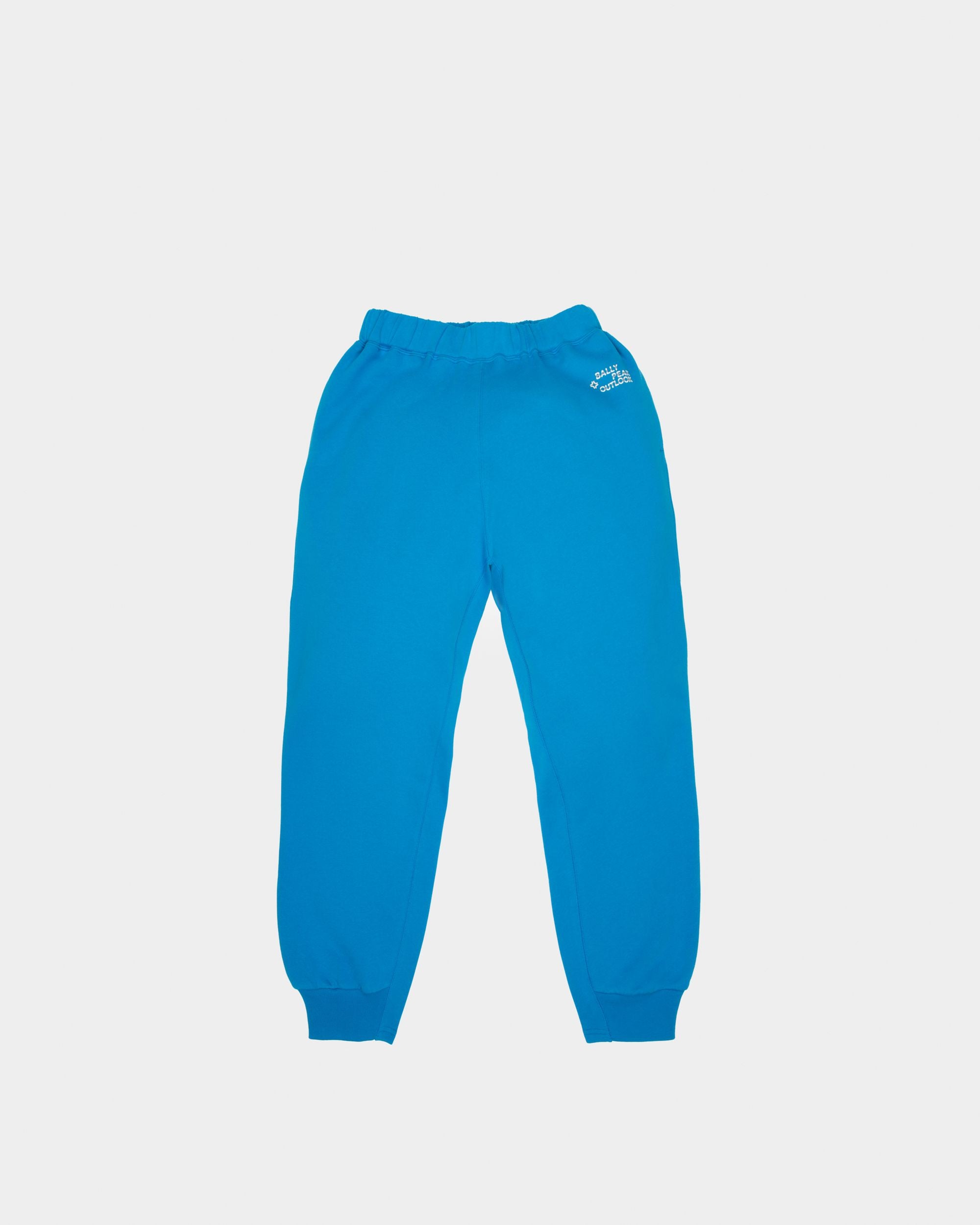 Joggers Bally Peak Outlook In Cotone Organico Colore Blu - Donna - Bally - 01