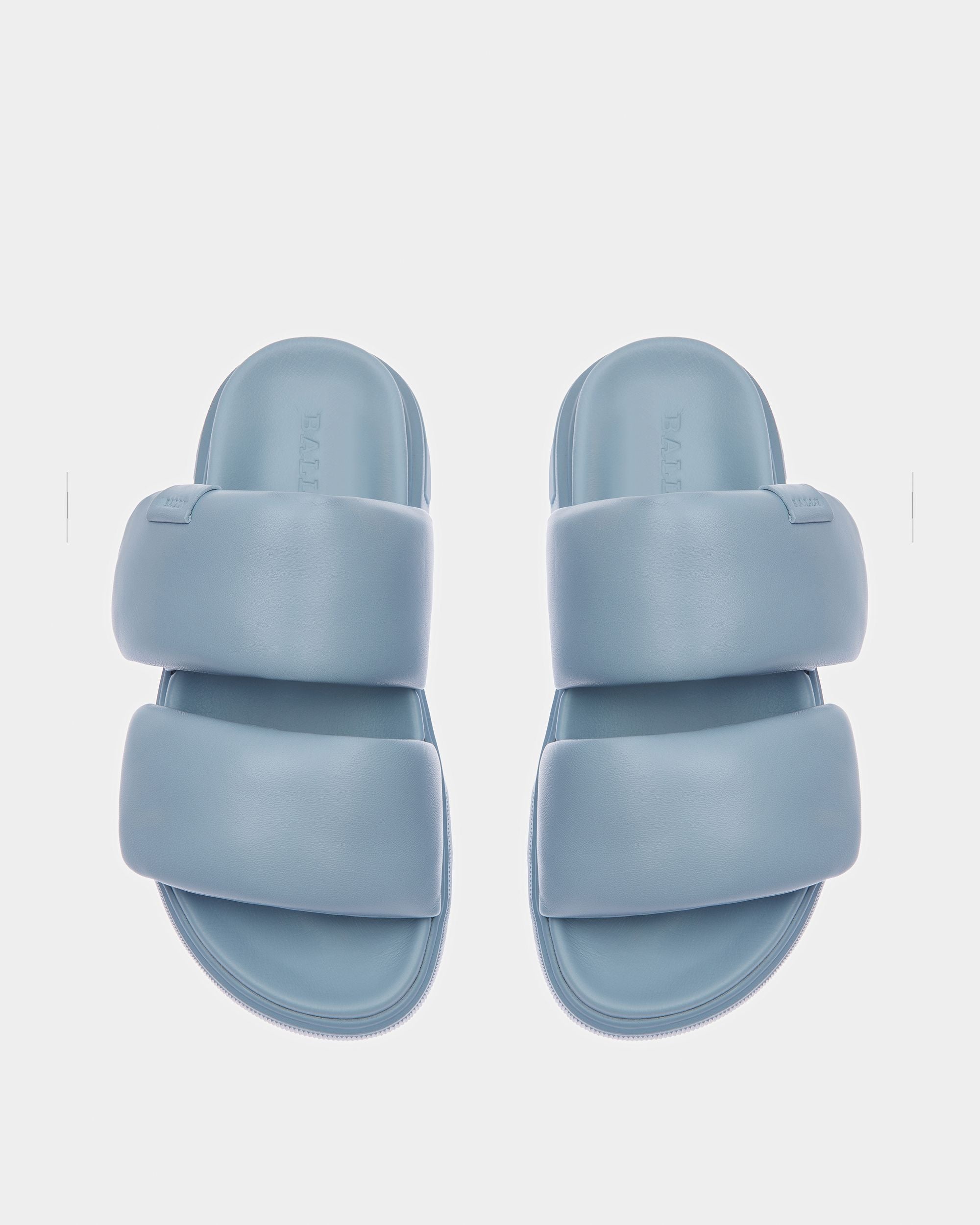 Joey-W Sandalo In Pelle Azzurra - Donna - Bally - 02
