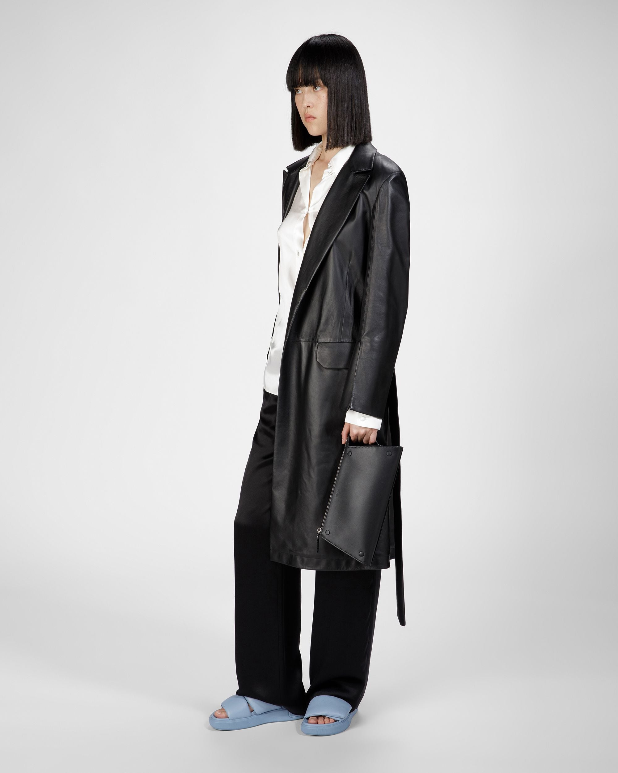 Joey-W Sandalo In Pelle Azzurra - Donna - Bally - 03