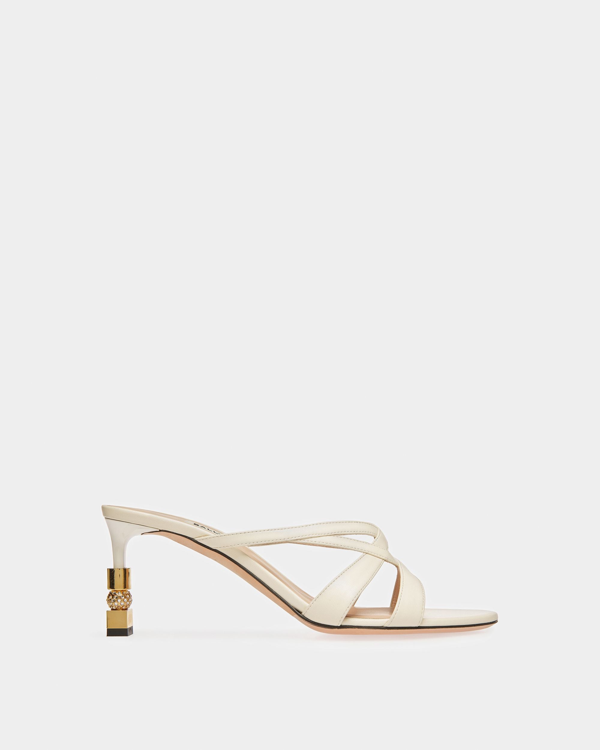 Sandalo Slide Block In Pelle - Donna - Bally - 01