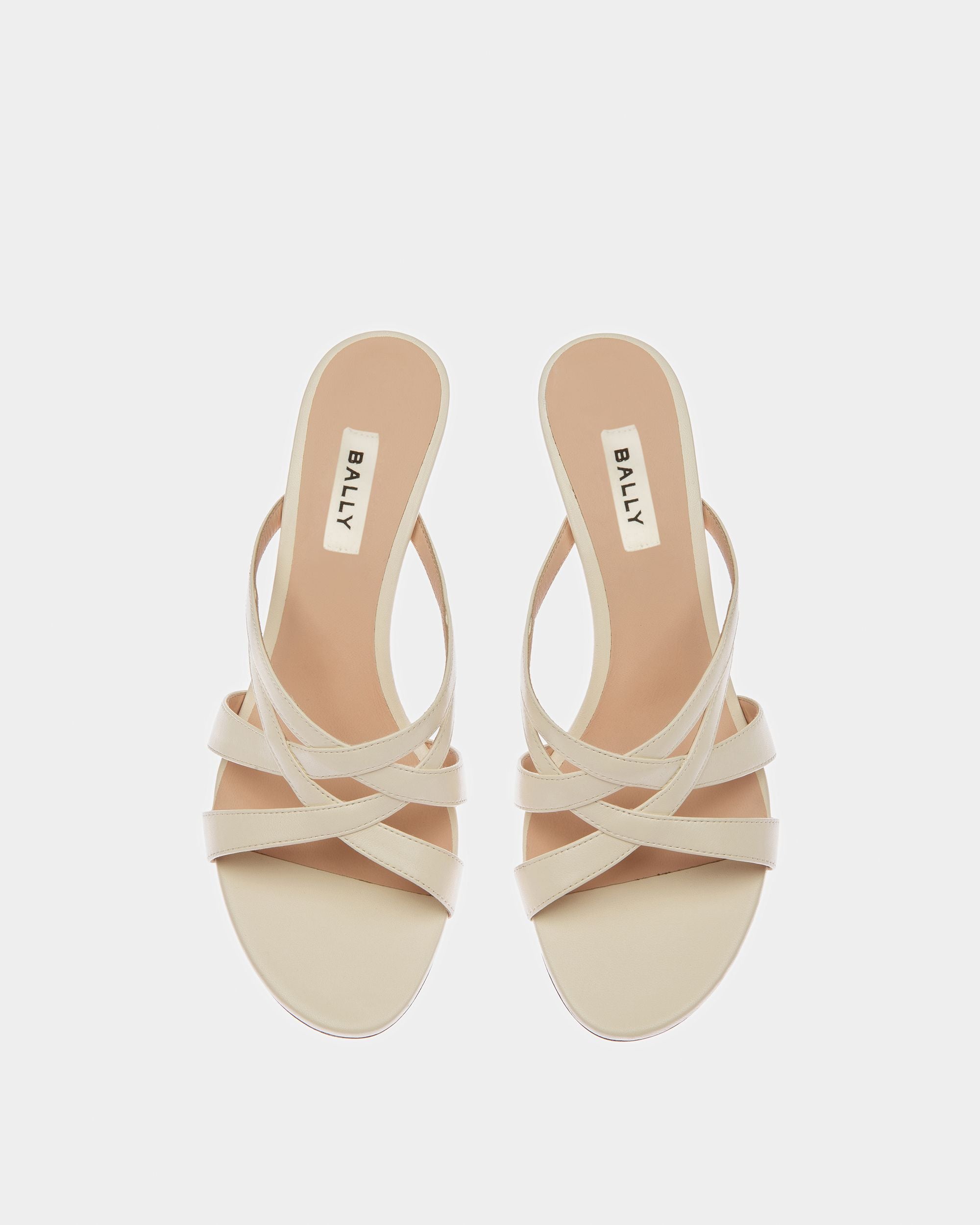Sandalo Slide Block In Pelle - Donna - Bally - 02