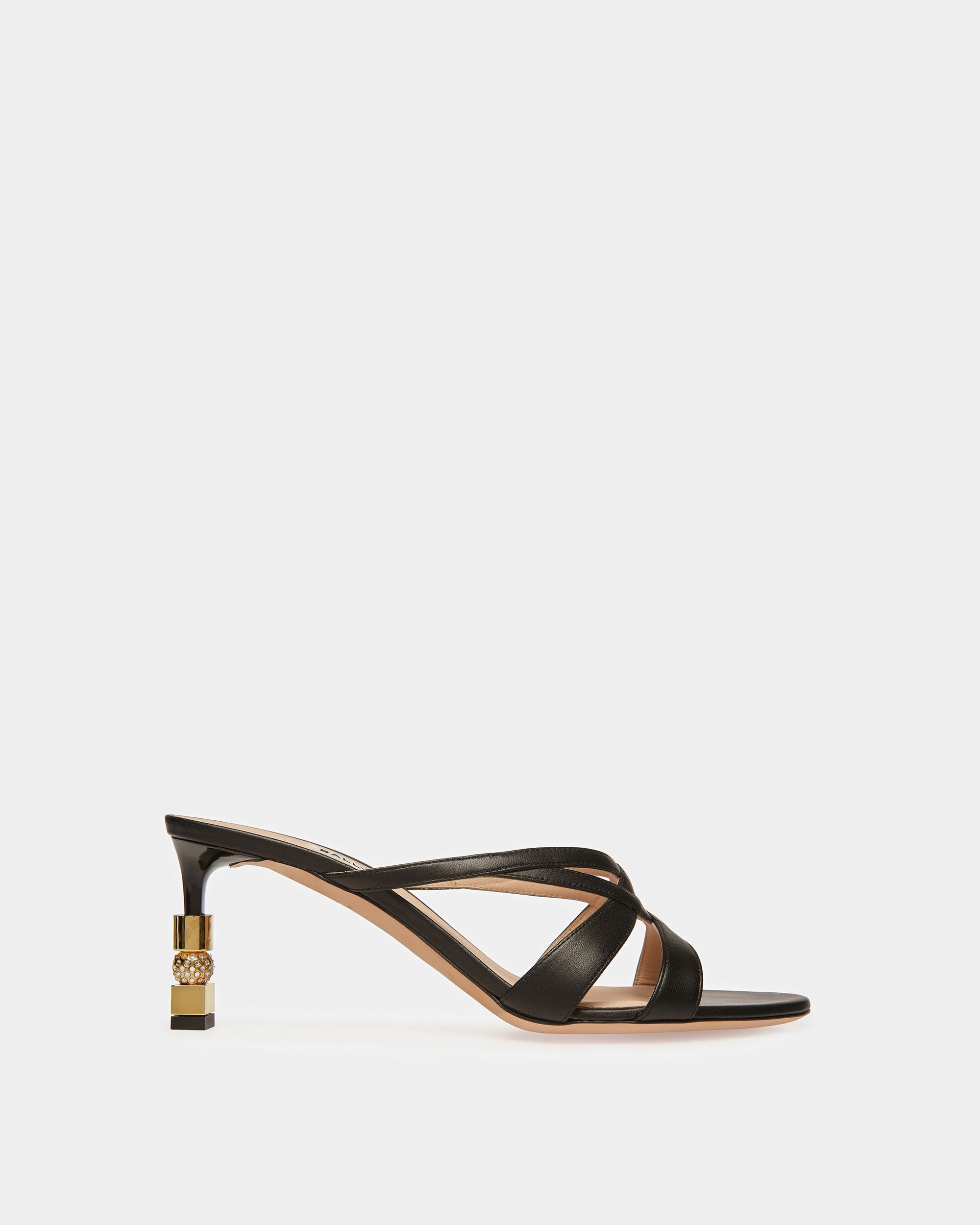 Sandalo Slide Block In Pelle - Donna - Bally - 01