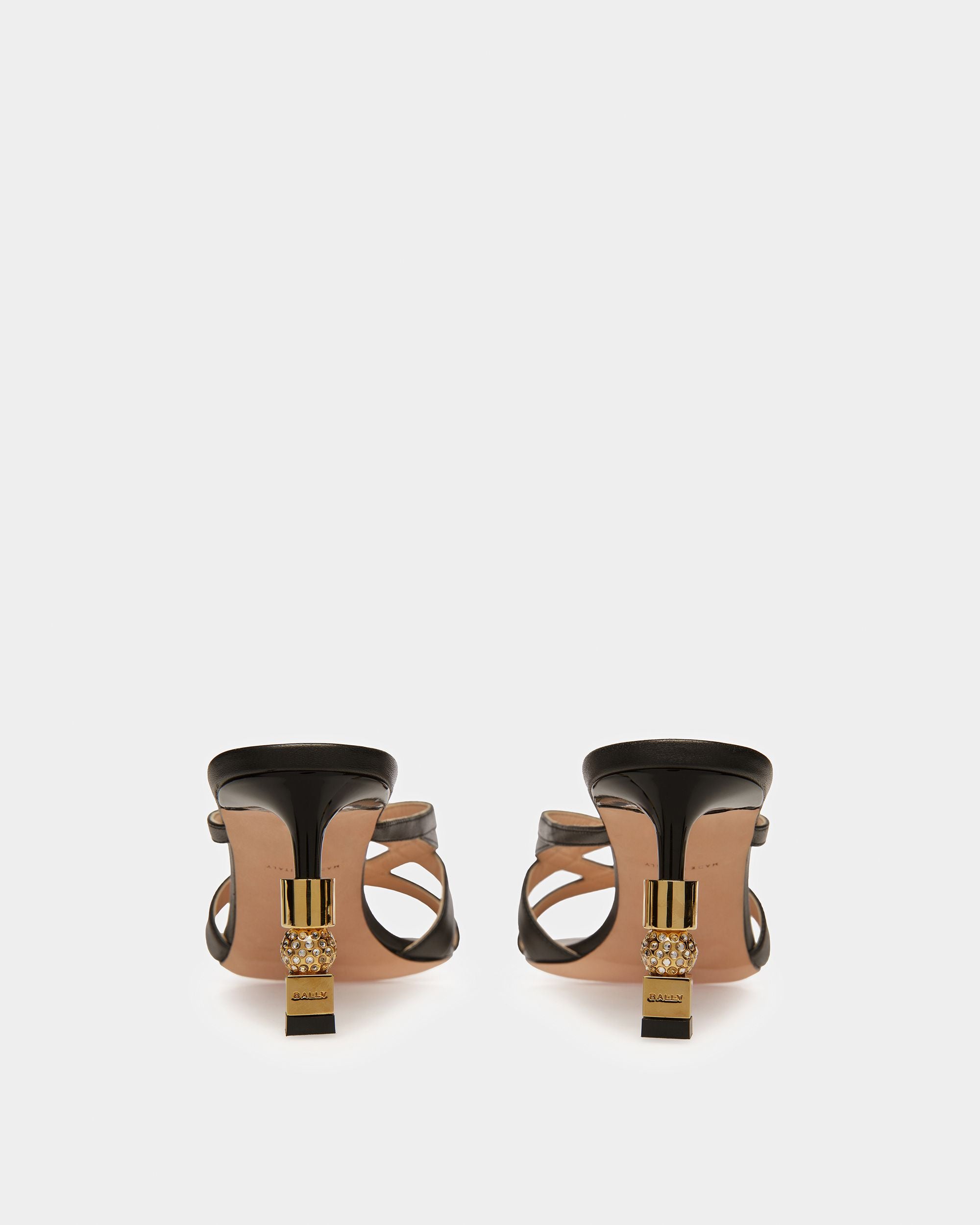 Sandalo Slide Block In Pelle - Donna - Bally - 04
