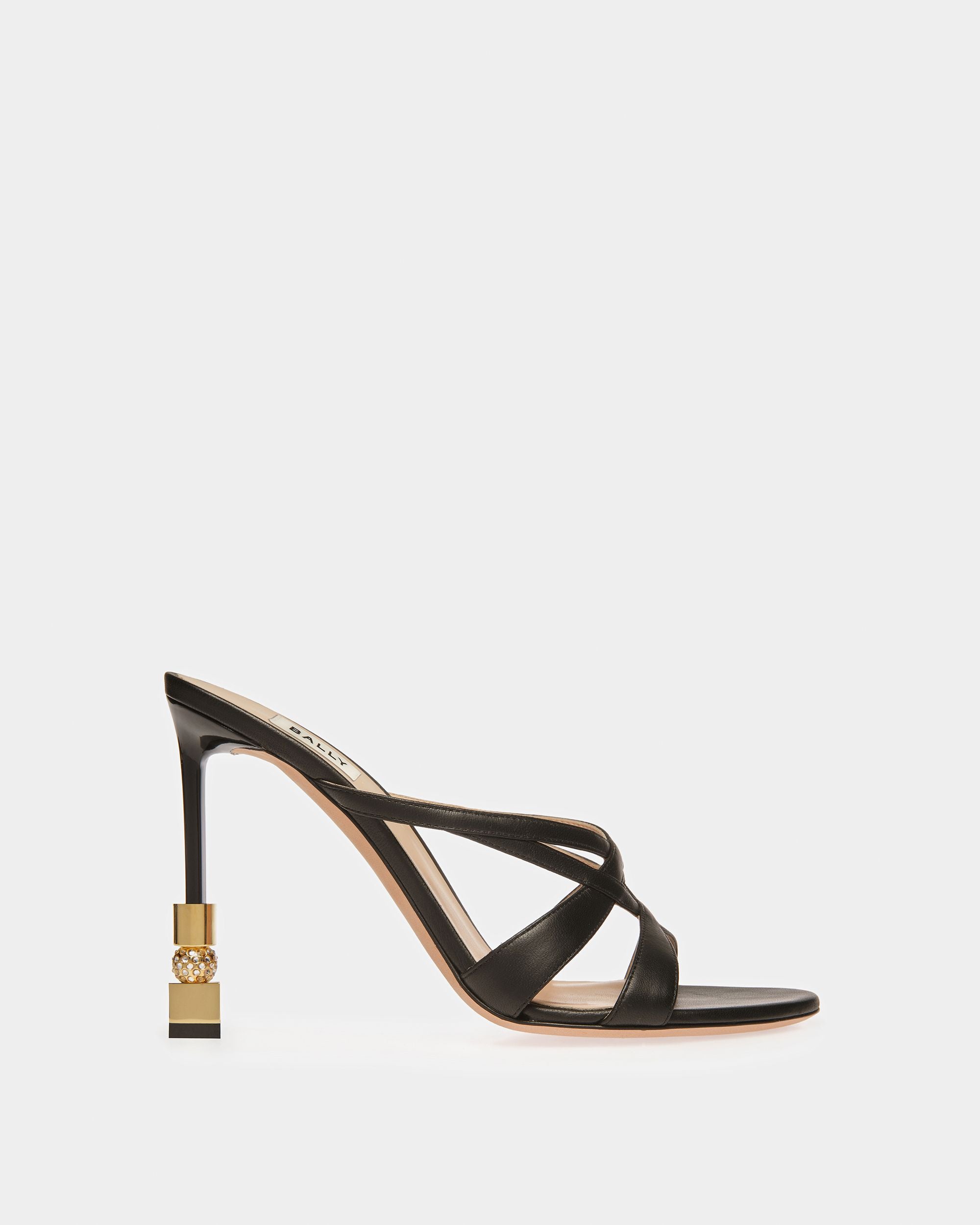 Sandalo Slide Block In Pelle - Donna - Bally - 01
