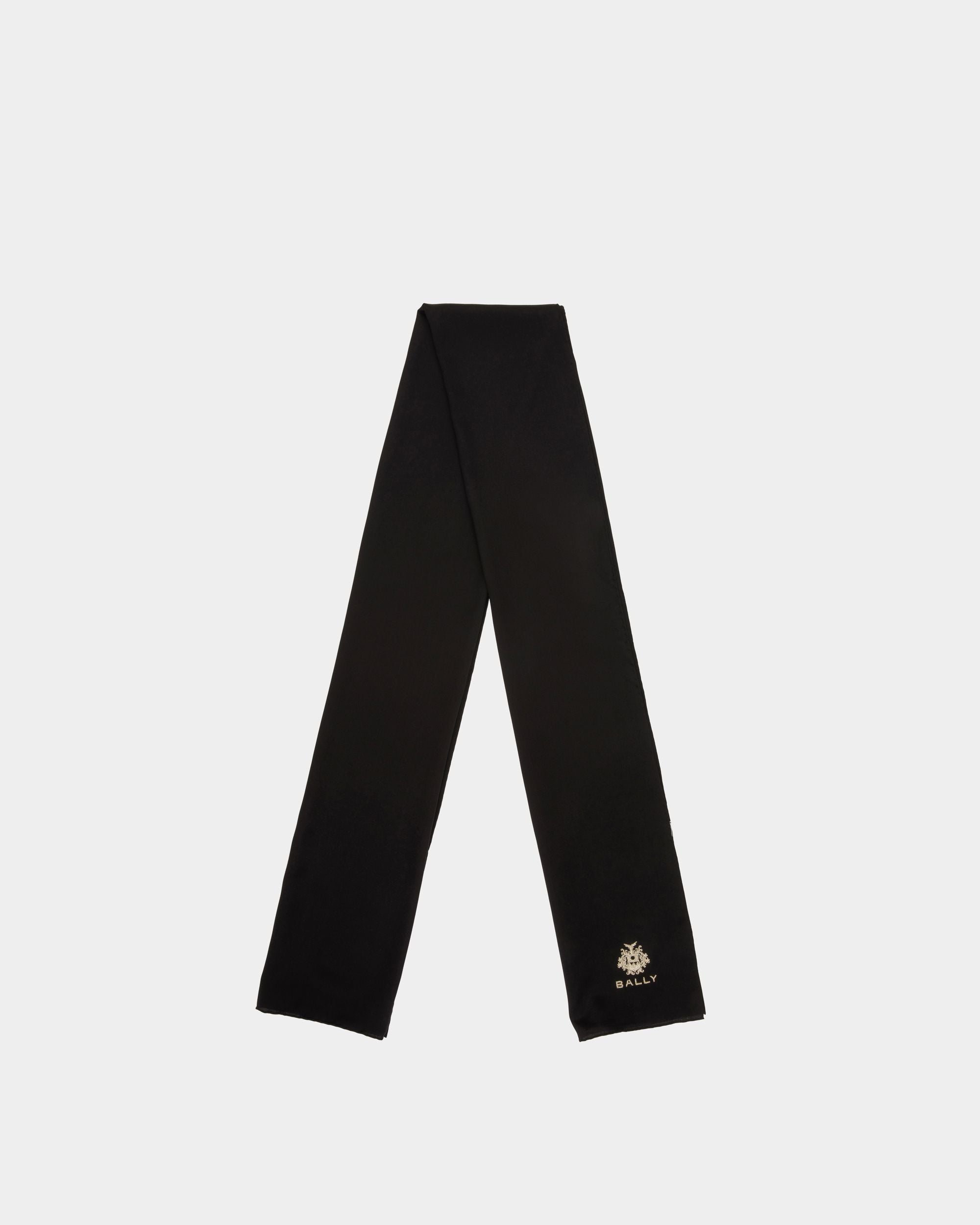 Foulard In Seta Nera - Donna - Bally - 01