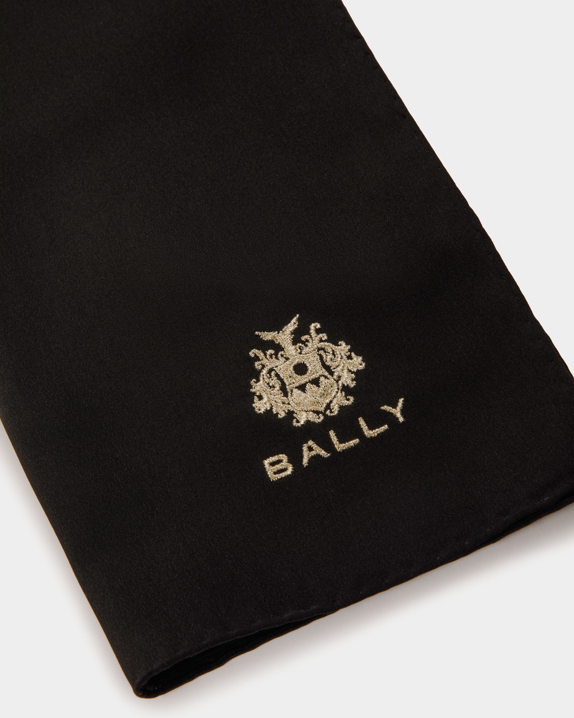 Foulard In Seta Nera - Donna - Bally - 02