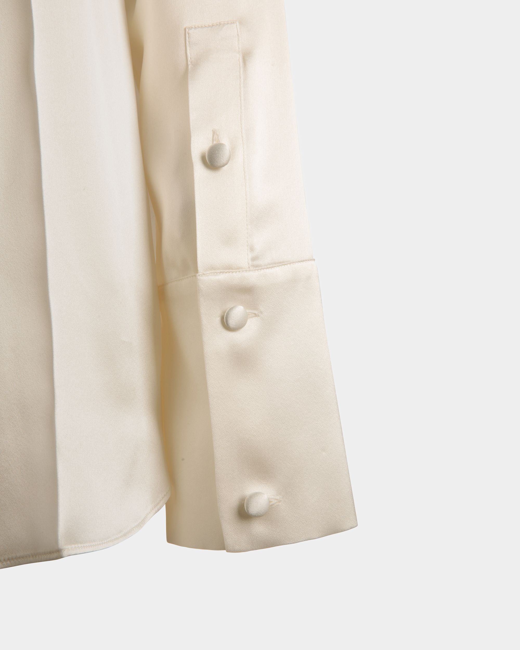 Camicia In Seta Bianca - Donna - Bally - 03