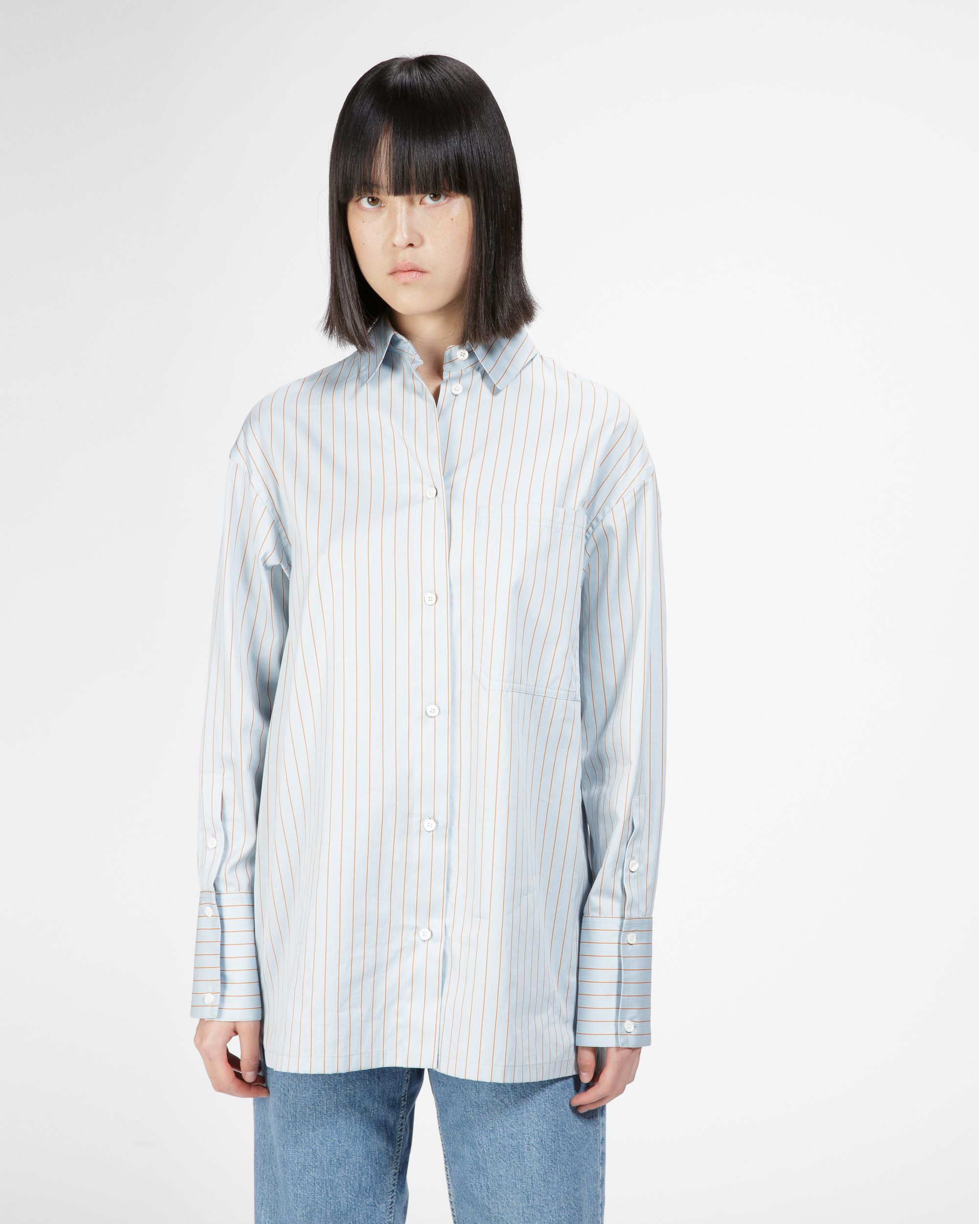 Camicia A Righe - Donna - Bally - 01