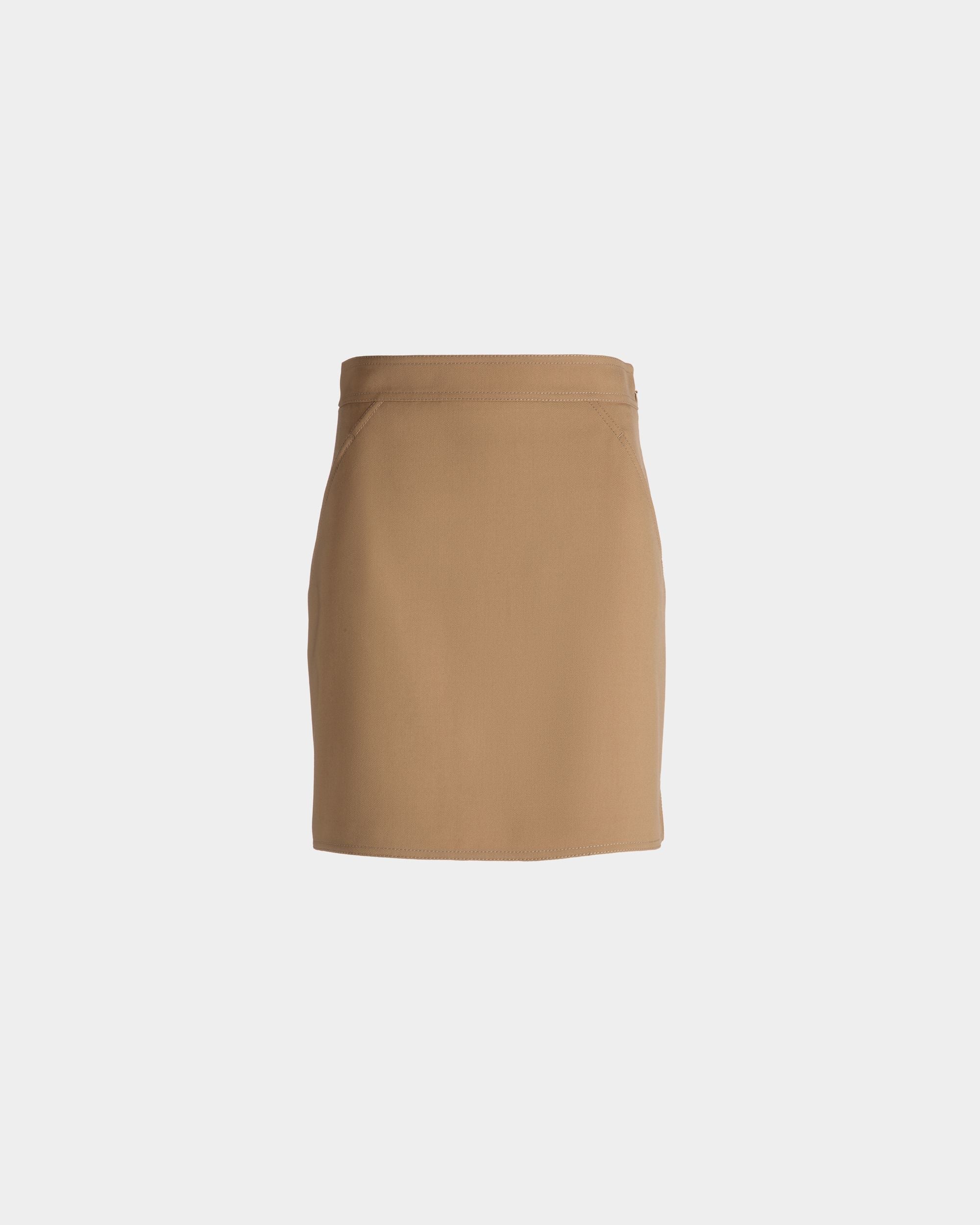 Skirts Skirt In Brown Mix Wool And Poly - Donna - Bally - 01