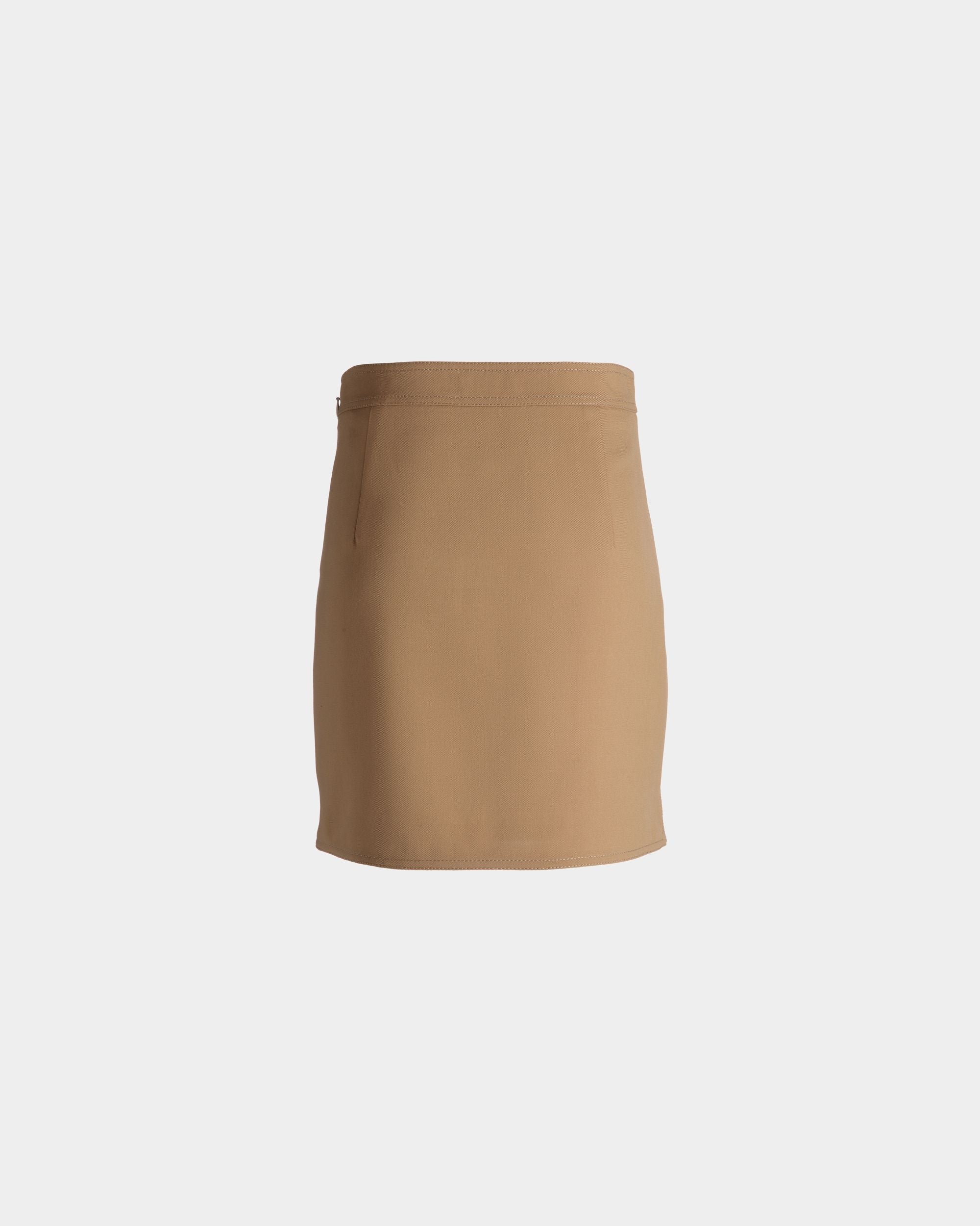 Skirts Skirt In Brown Mix Wool And Poly - Donna - Bally - 03